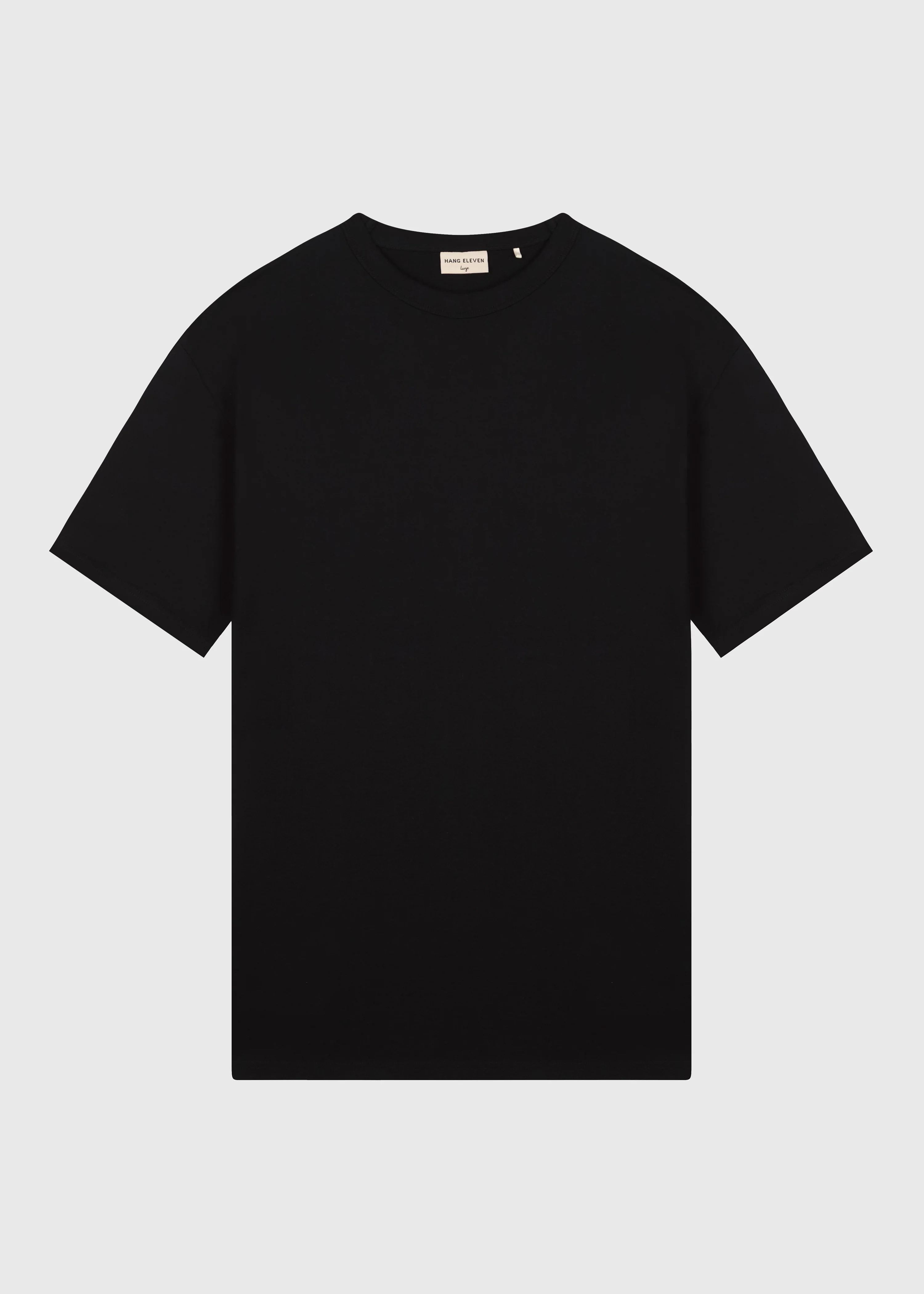 Light Oversized Premium Tee - Black - Image 5