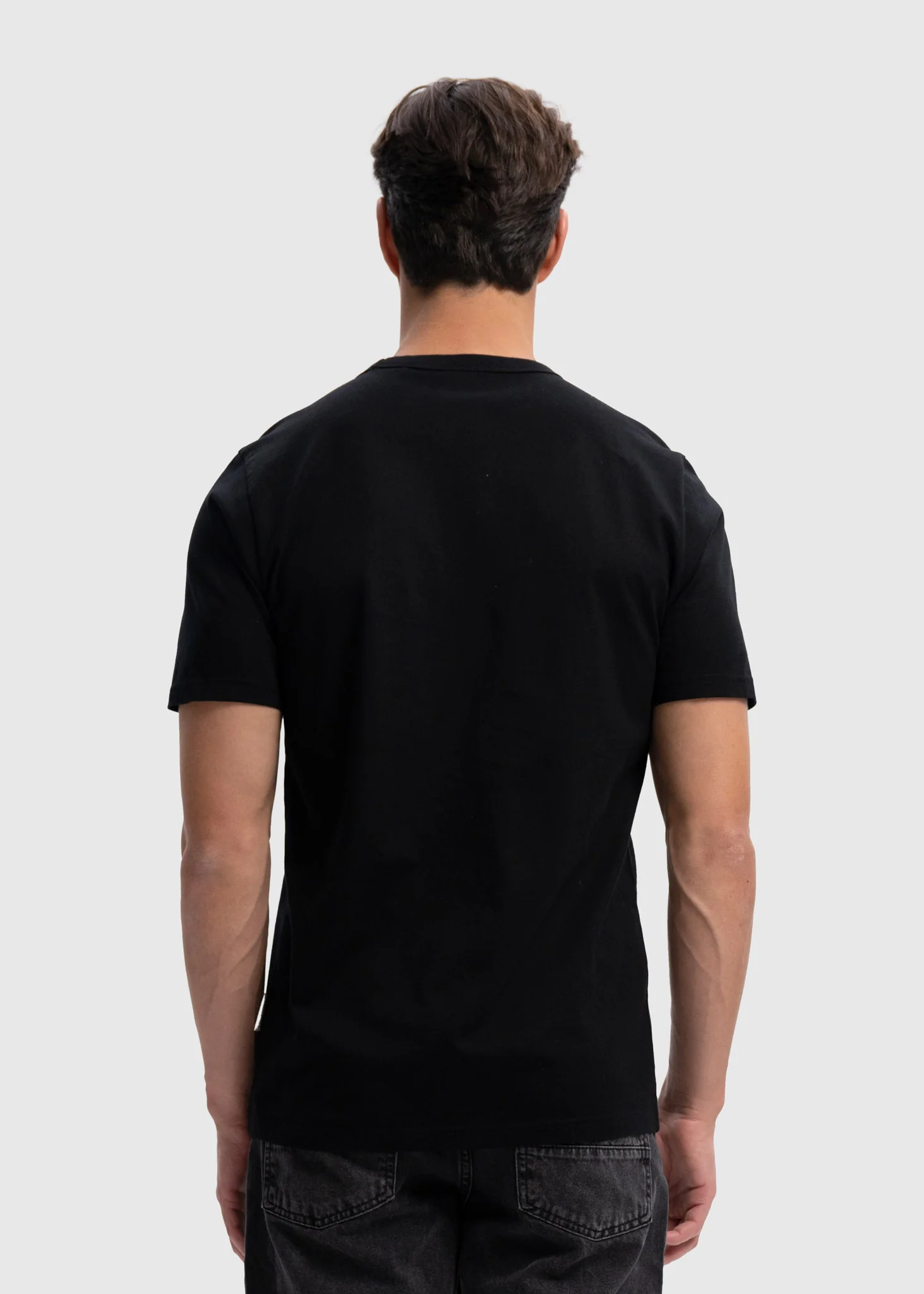 Light Regular Premium Tee - Black - Image 4