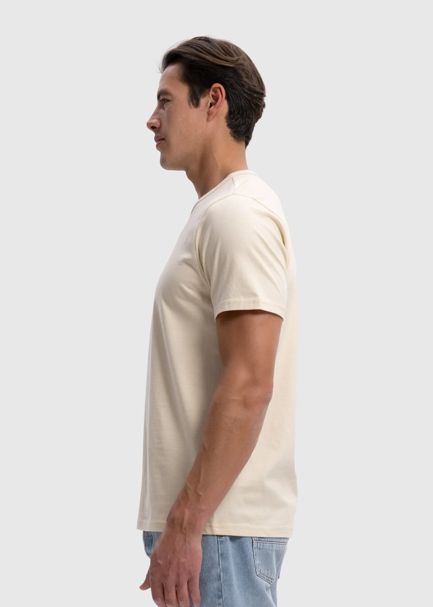 Light Regular Premium Tee - Sand - Image 3