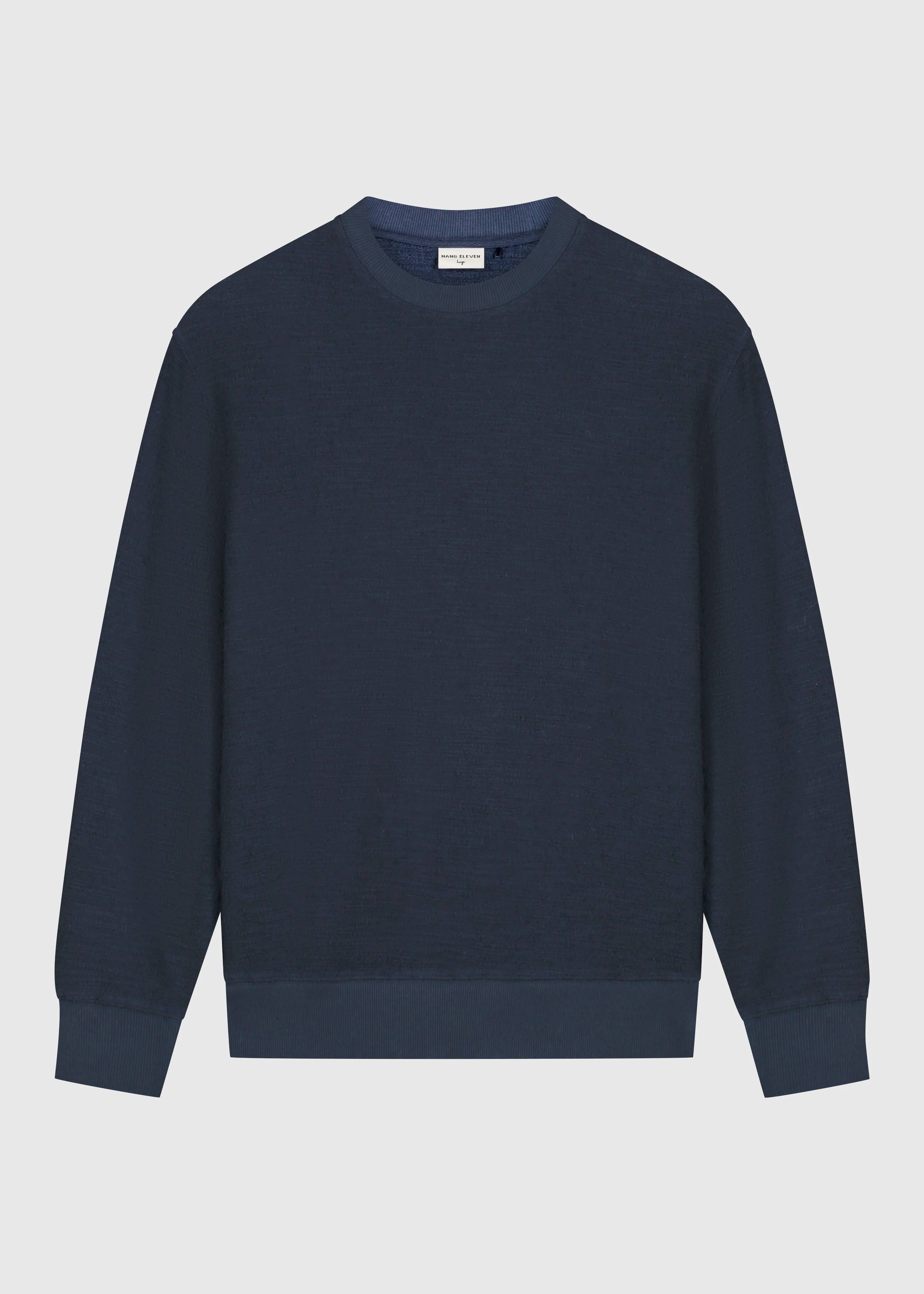 Bouclé Crewneck - Ombre Blue - Image 3
