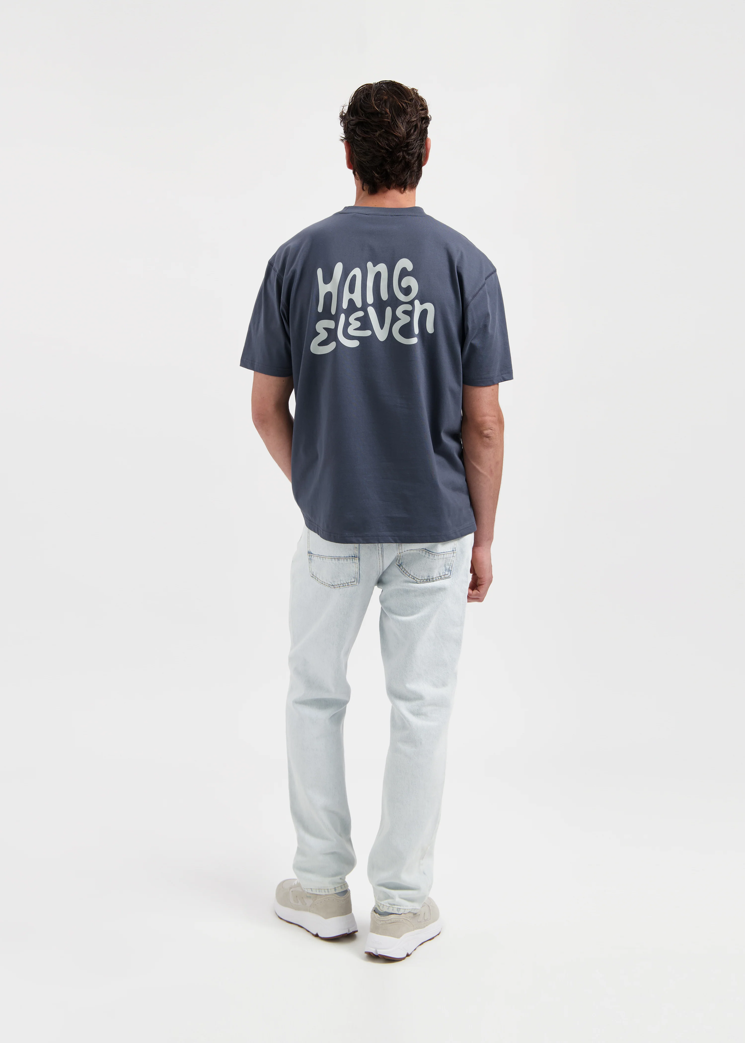 Brand Tee - Ombre Blue - Image 5