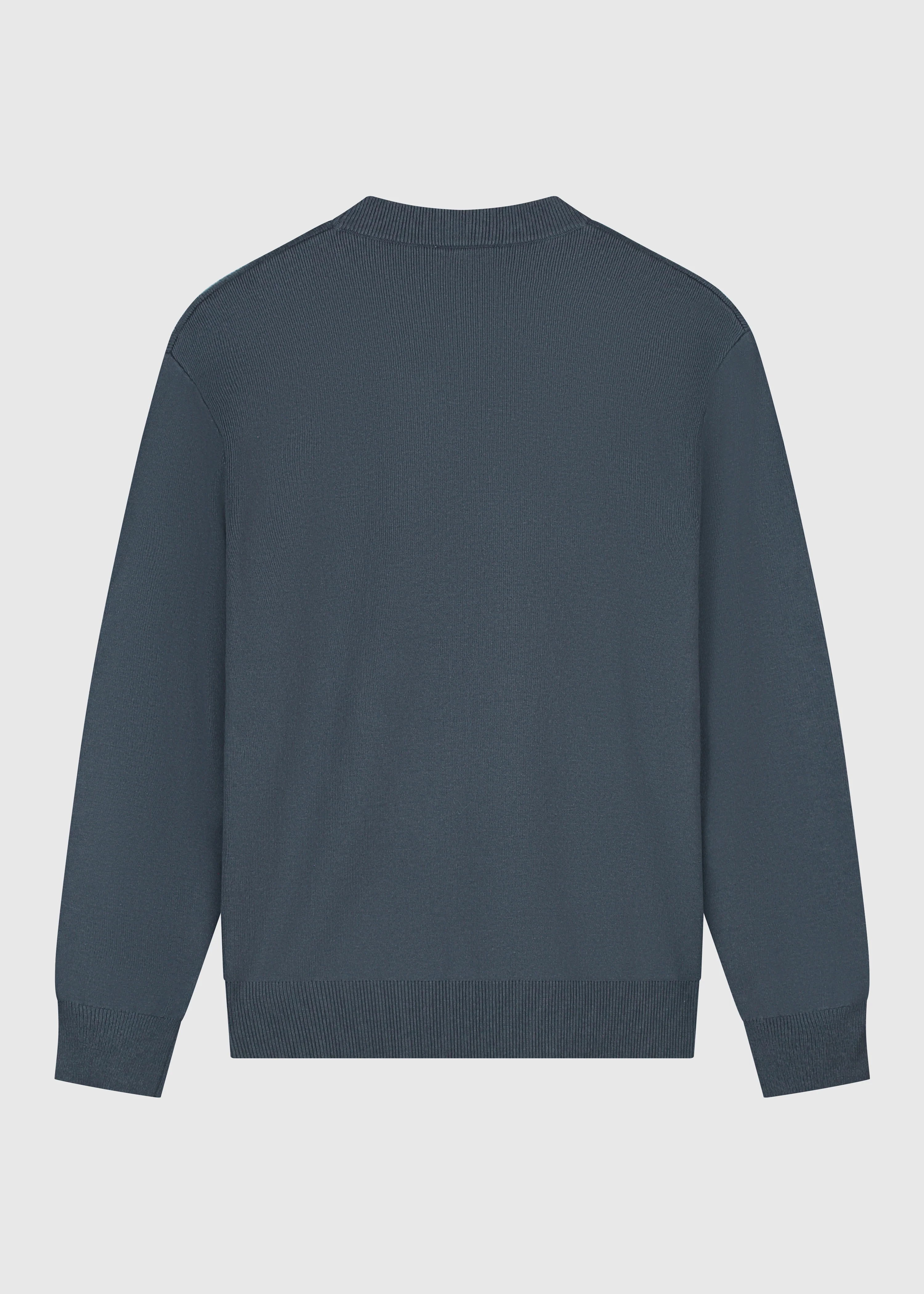 Compact Knit Crewneck - Ombre Blue - Image 4