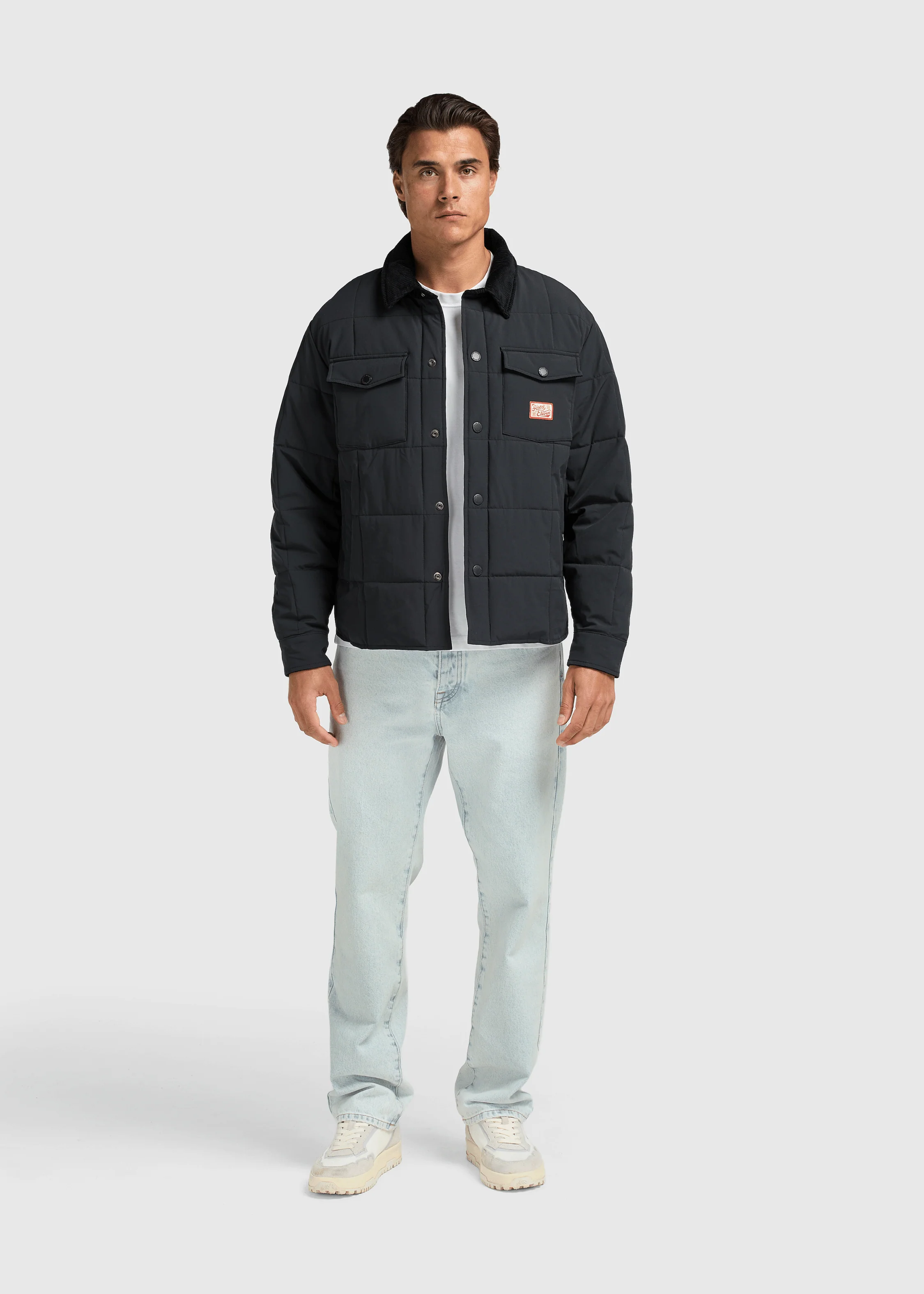 Padded Coach Jacket - Midnight Black - Image 3