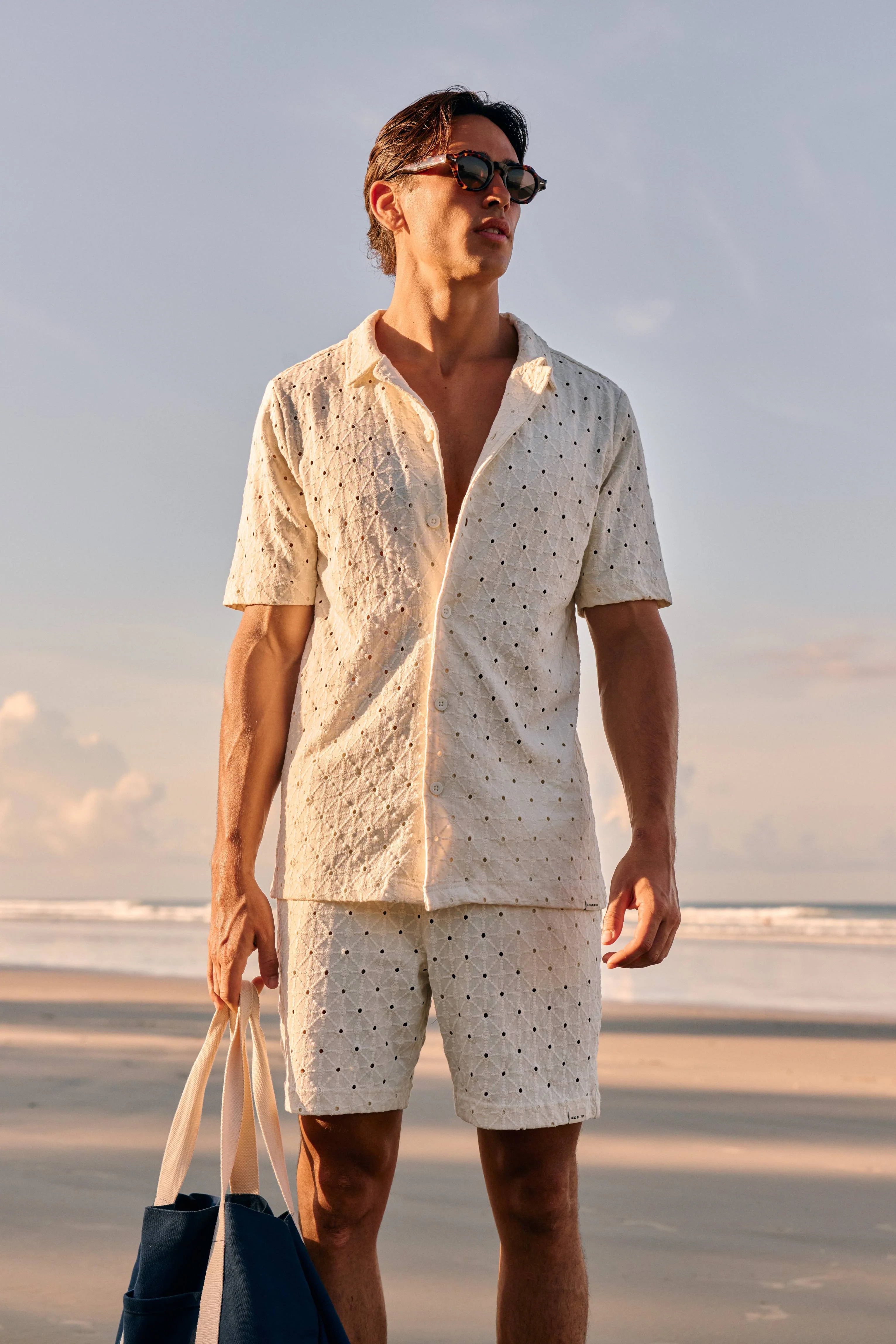 Crochet Sunrise Short - White Sand - Image 8