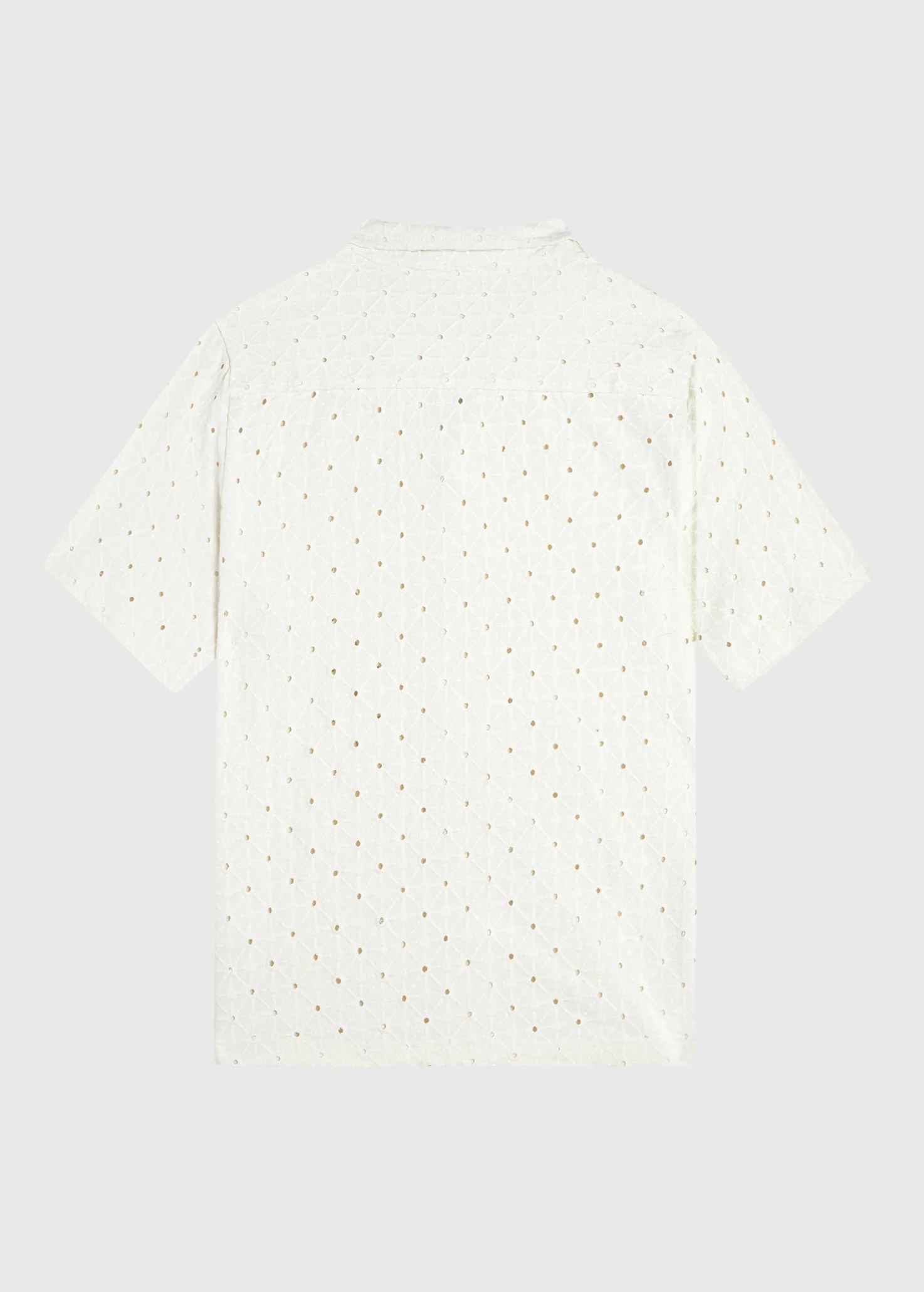 Crochet Sunrise Shirt - White Sand - Image 7