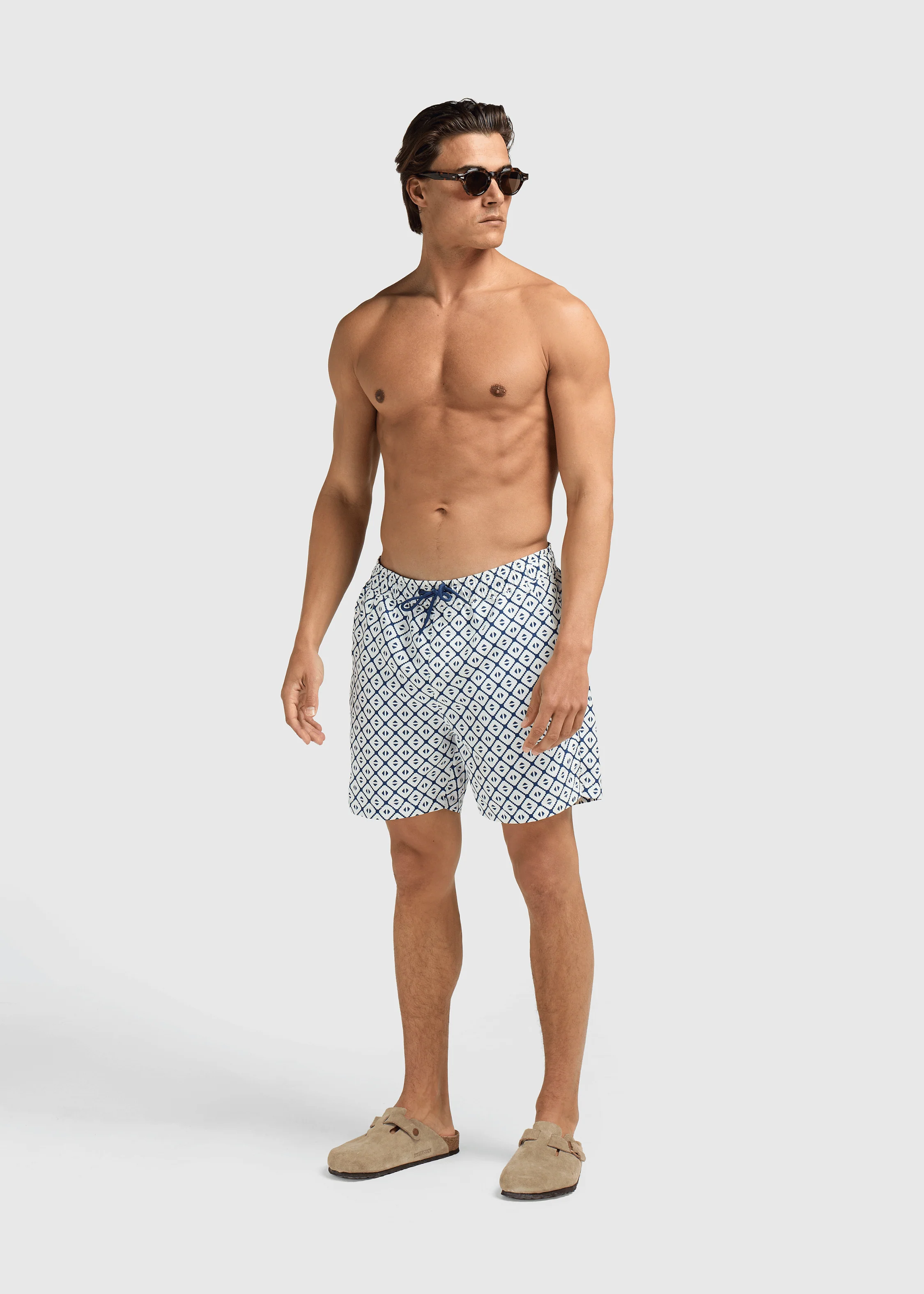 Diamond Swim Short- Navy Blue - Image 7