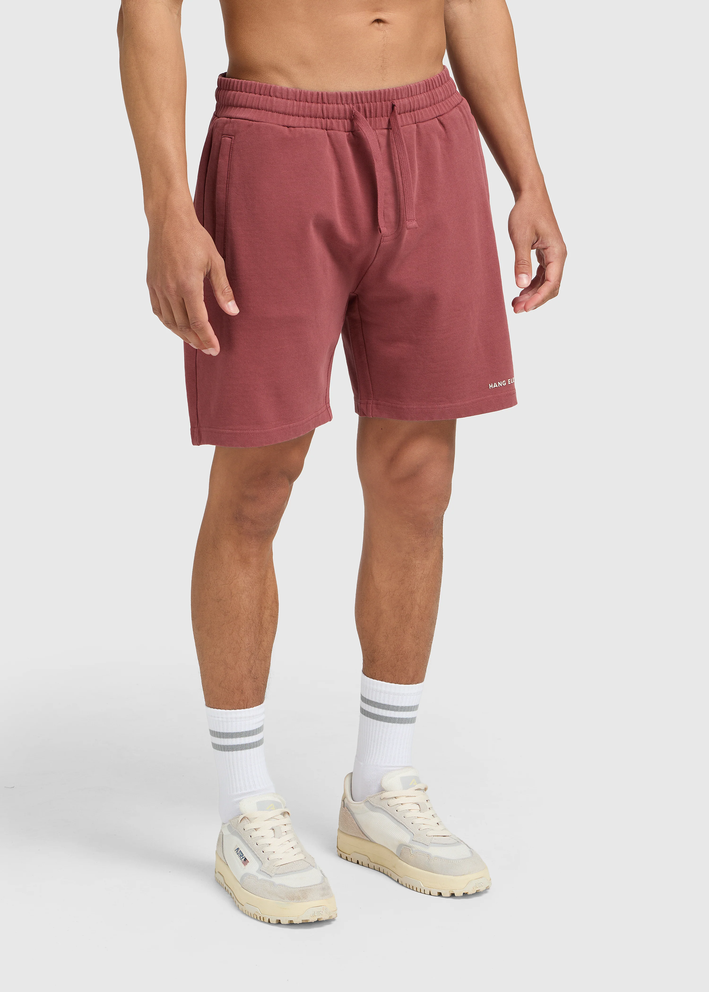 Essential Sweat Short - Deep Red - Image 2