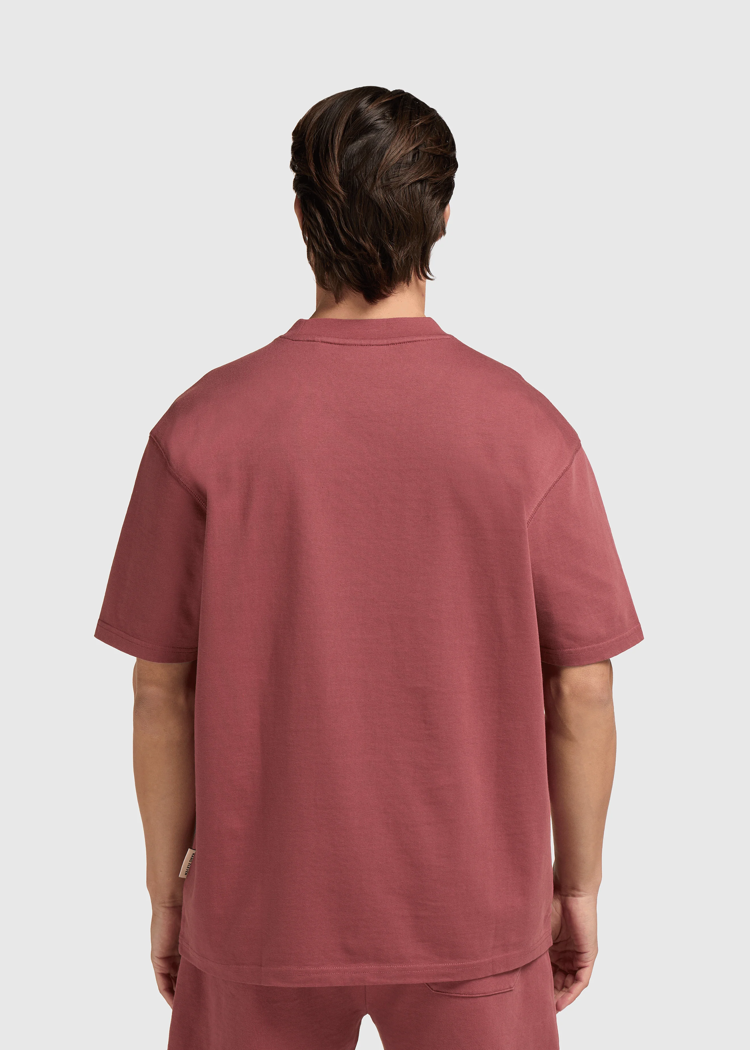Essential Tee - Deep Red - Image 2