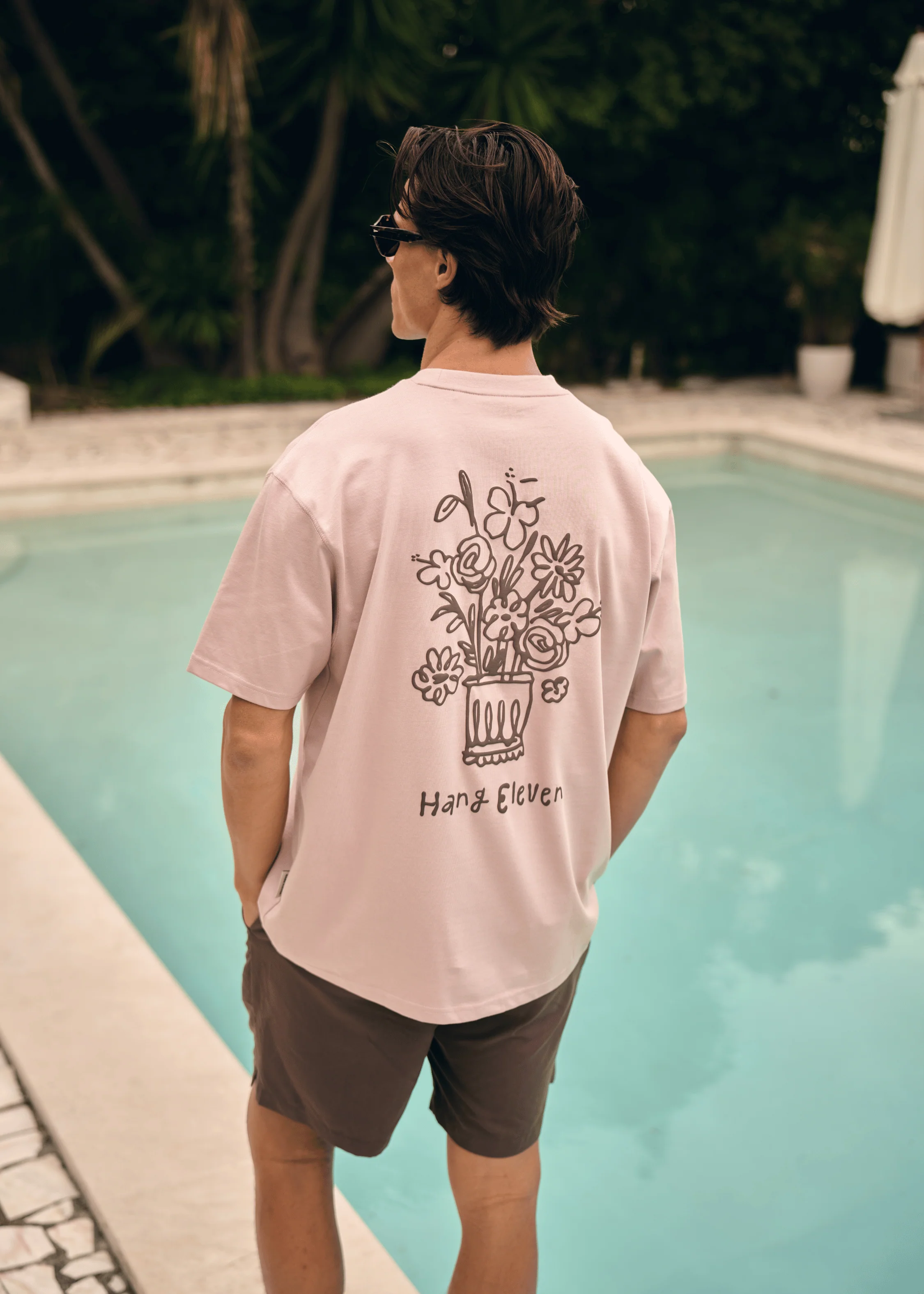 Everyday Flora Tee - Lilac