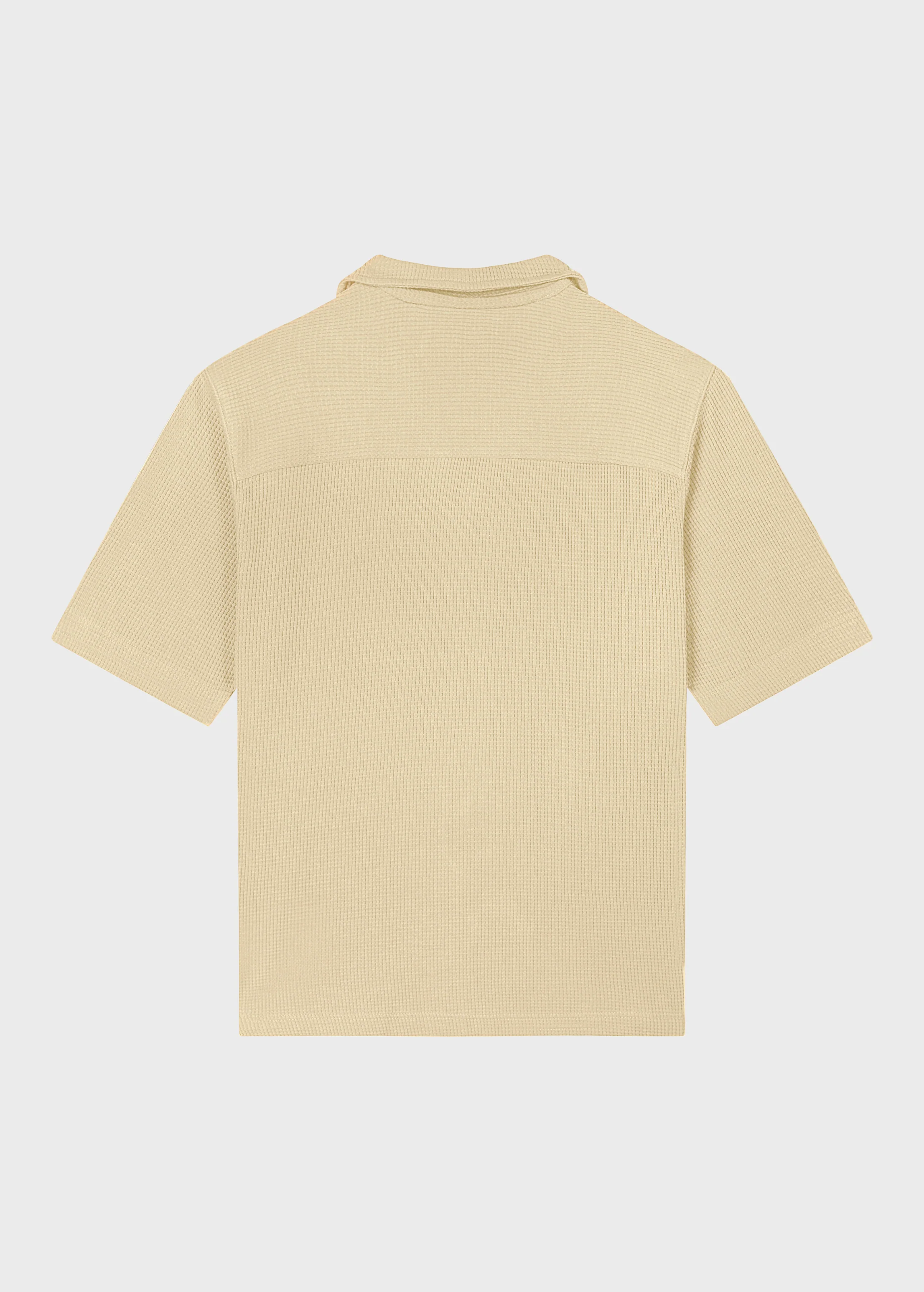 Waffle Shirt - Beige - Image 5