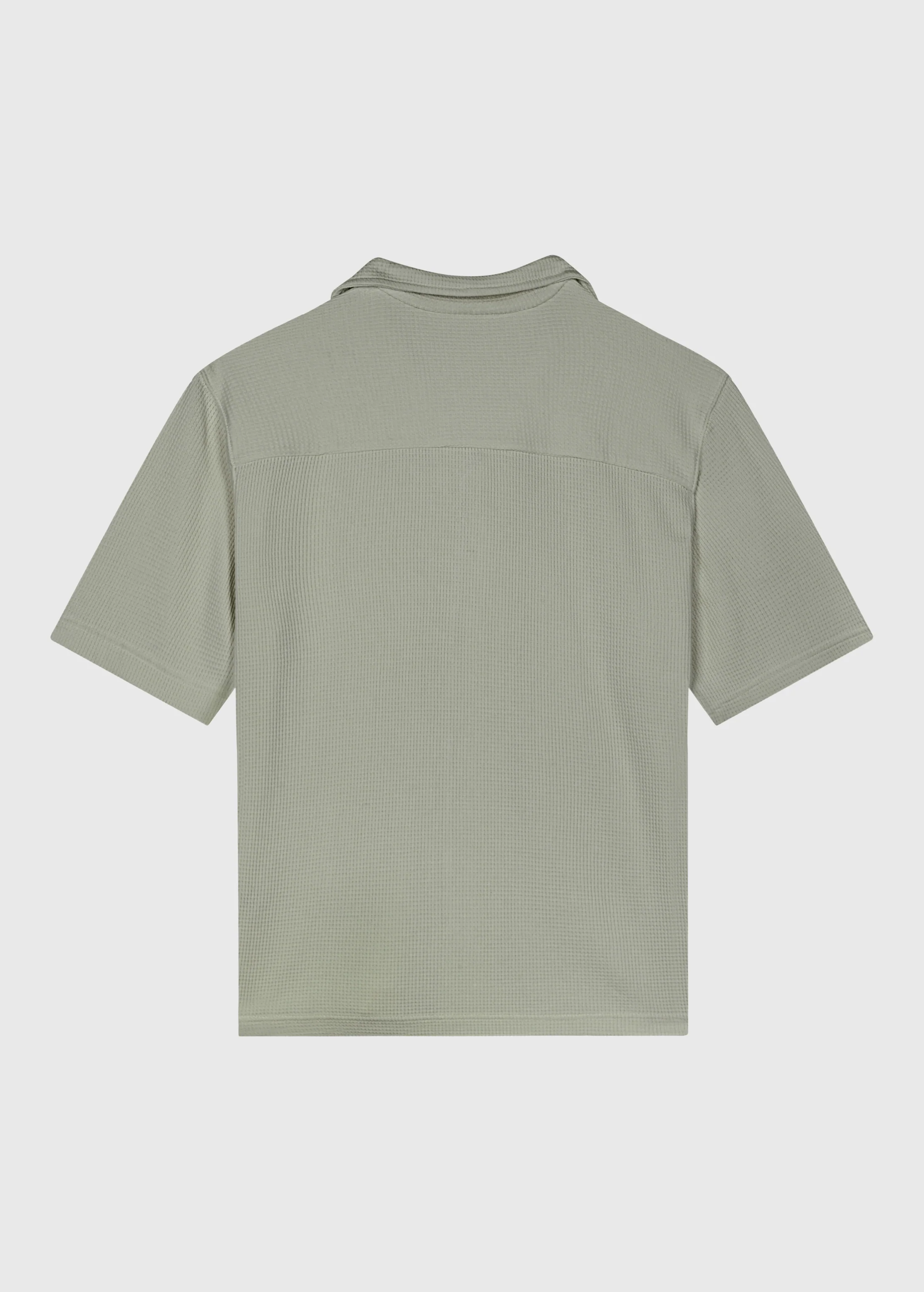 Waffle Shirt - Sage Green - Image 4