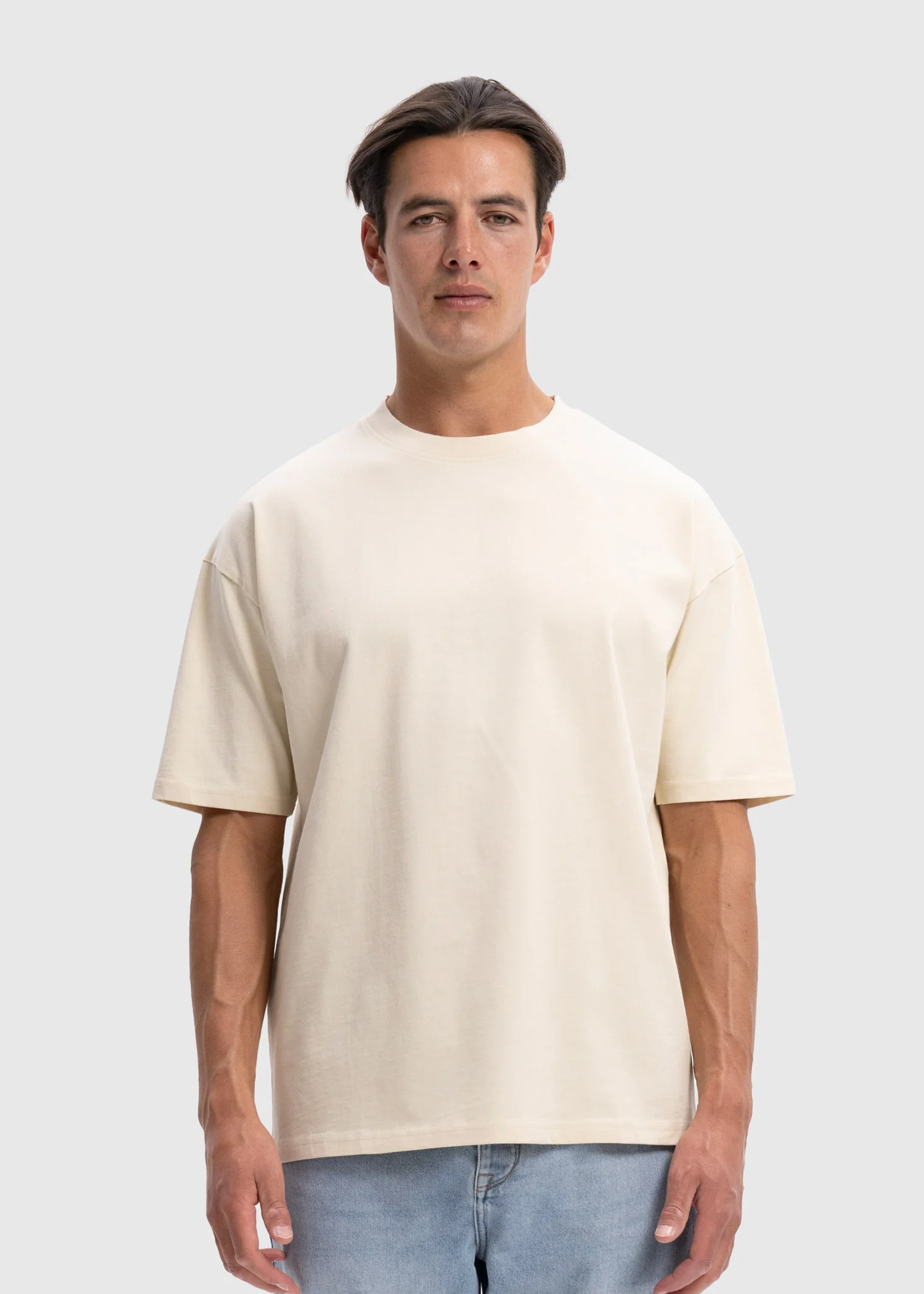 Heavy Oversized Premium Tee - Sand