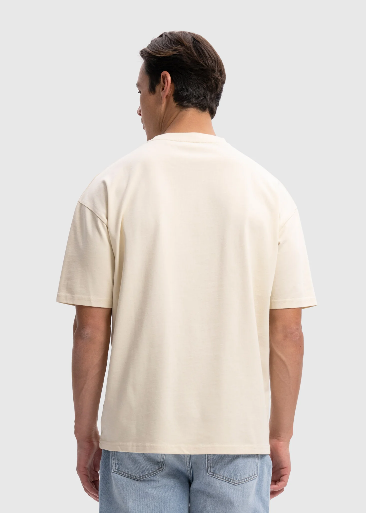 Heavy Oversized Premium Tee - Sand - Image 4