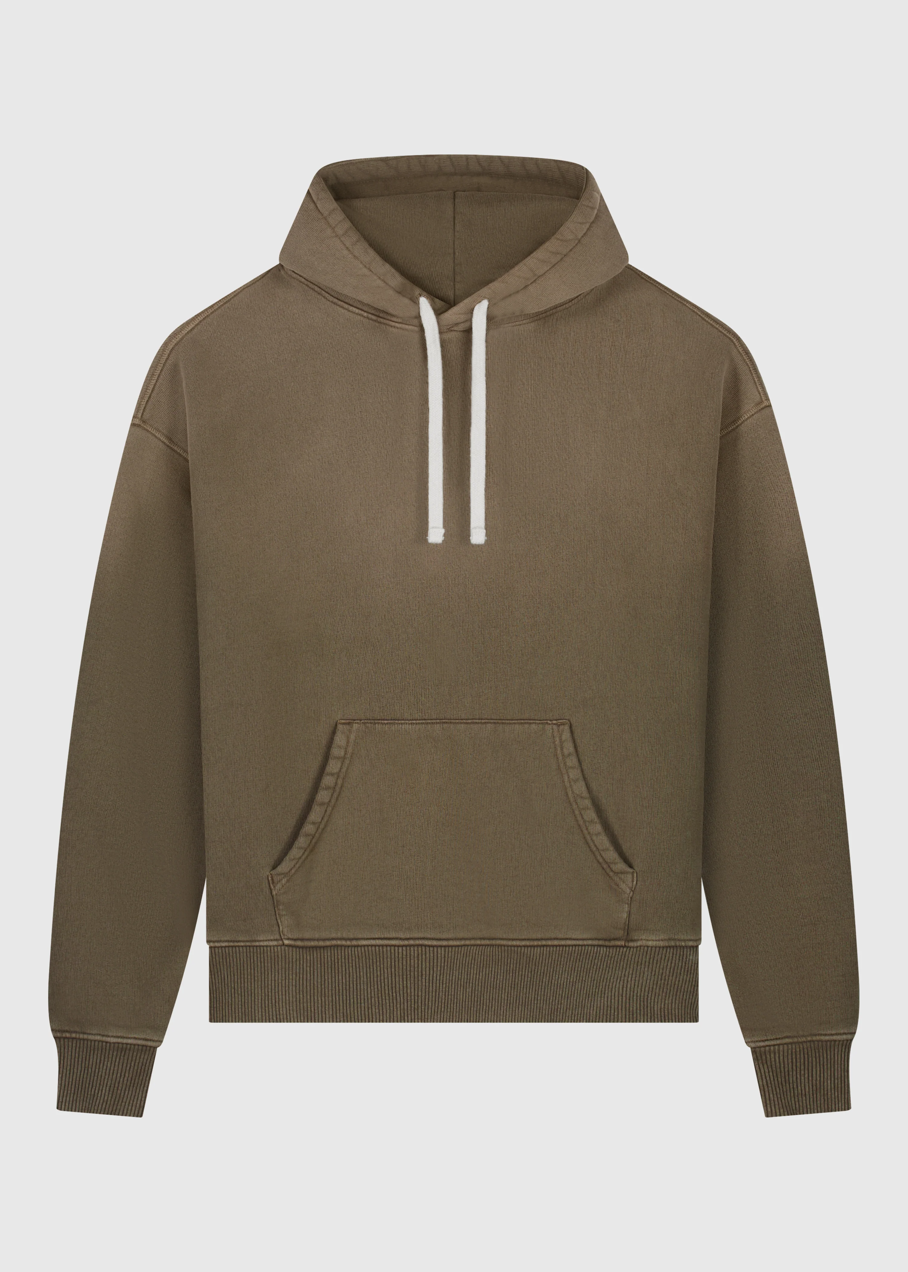 Heavy Gradient Hoodie - Brown - Image 3