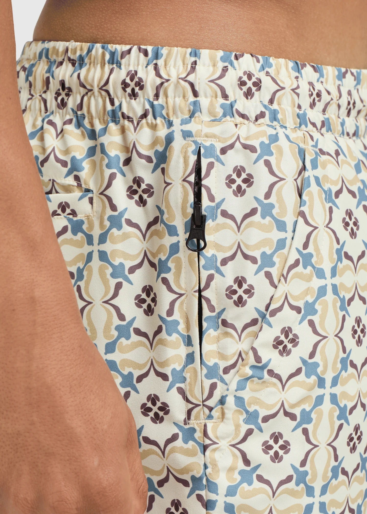 House Of Tiles Swim Short - Sand - Image 4