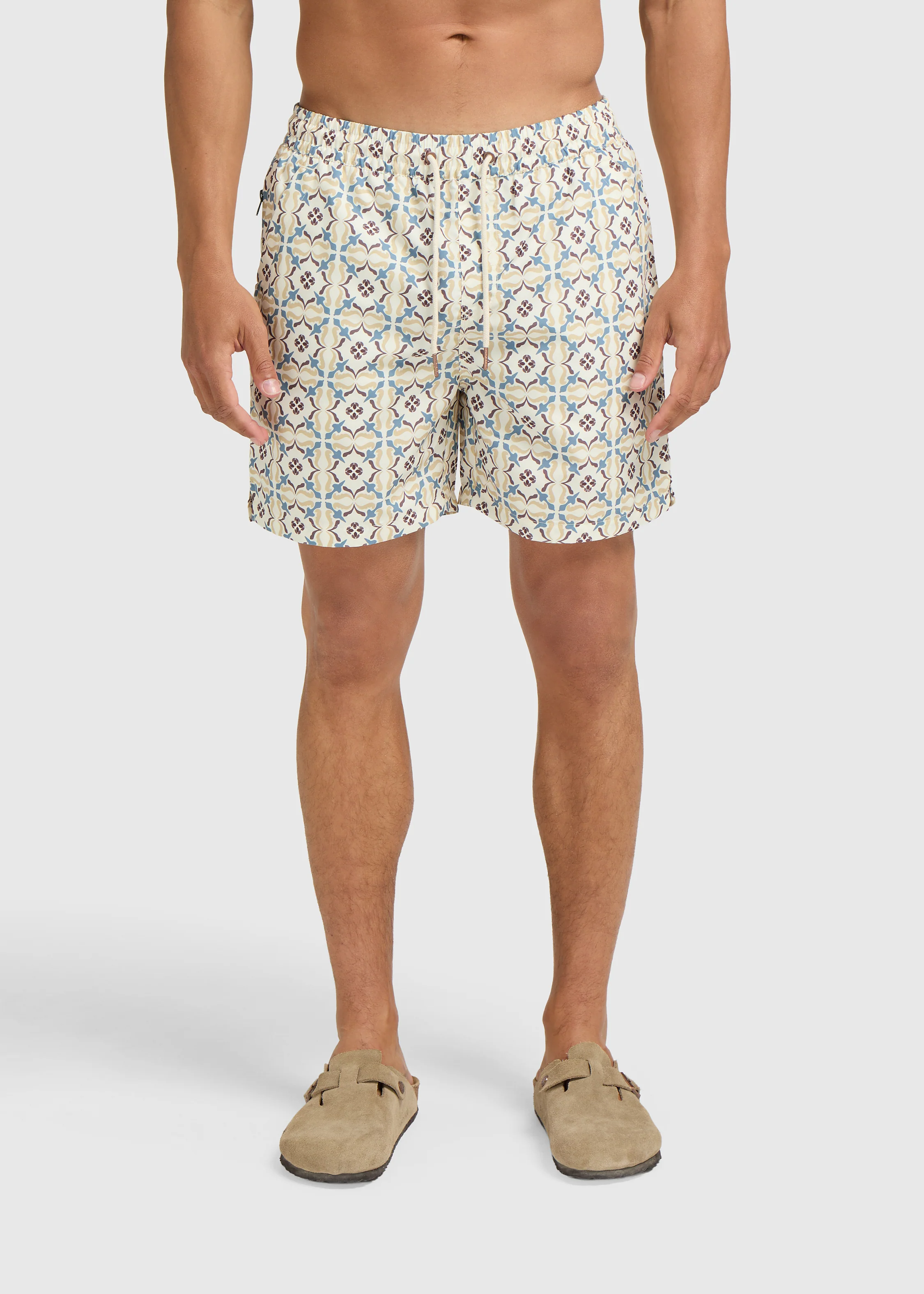House Of Tiles Swim Short - Sand - Image 5