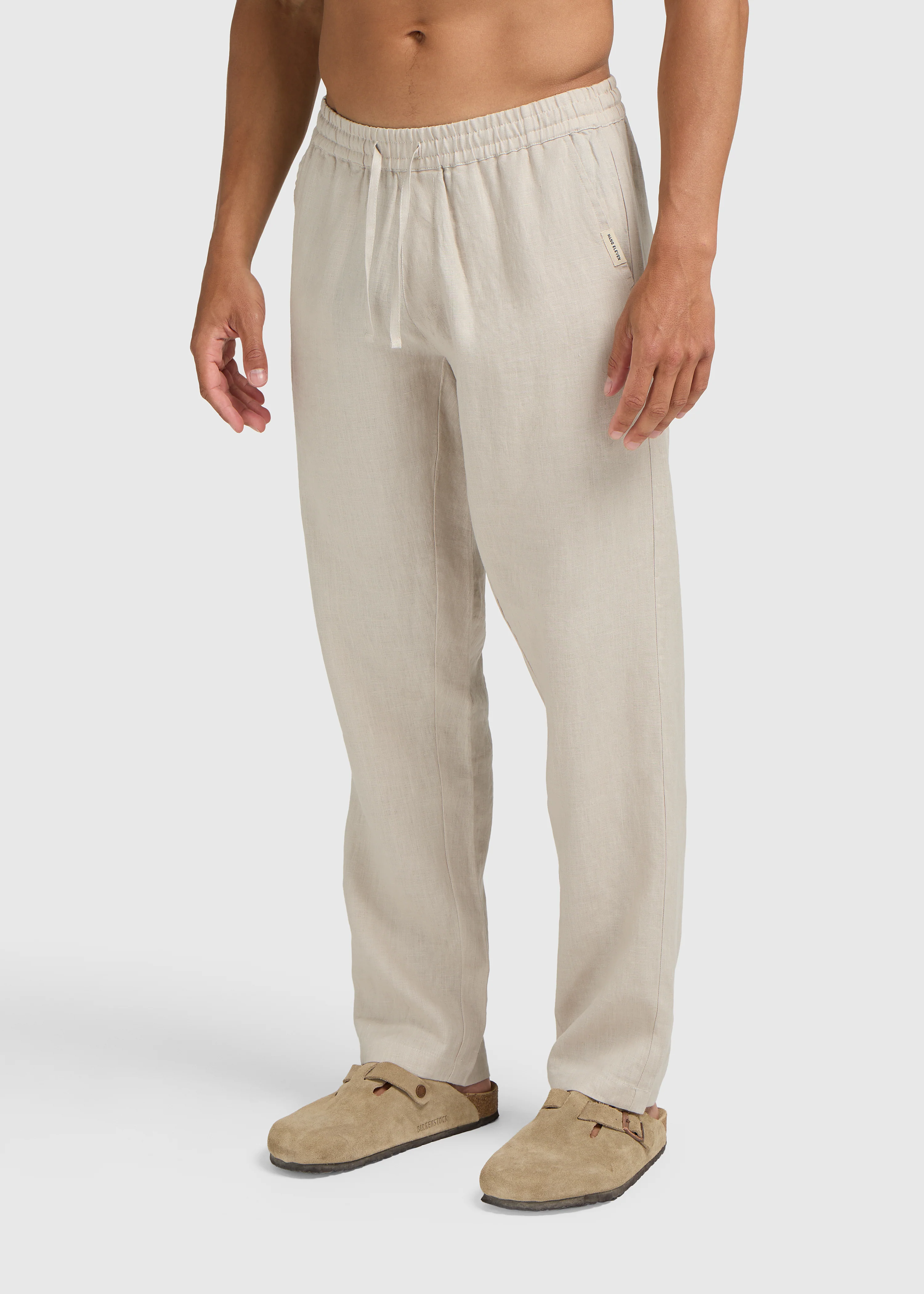 The Linen Pants - Dove