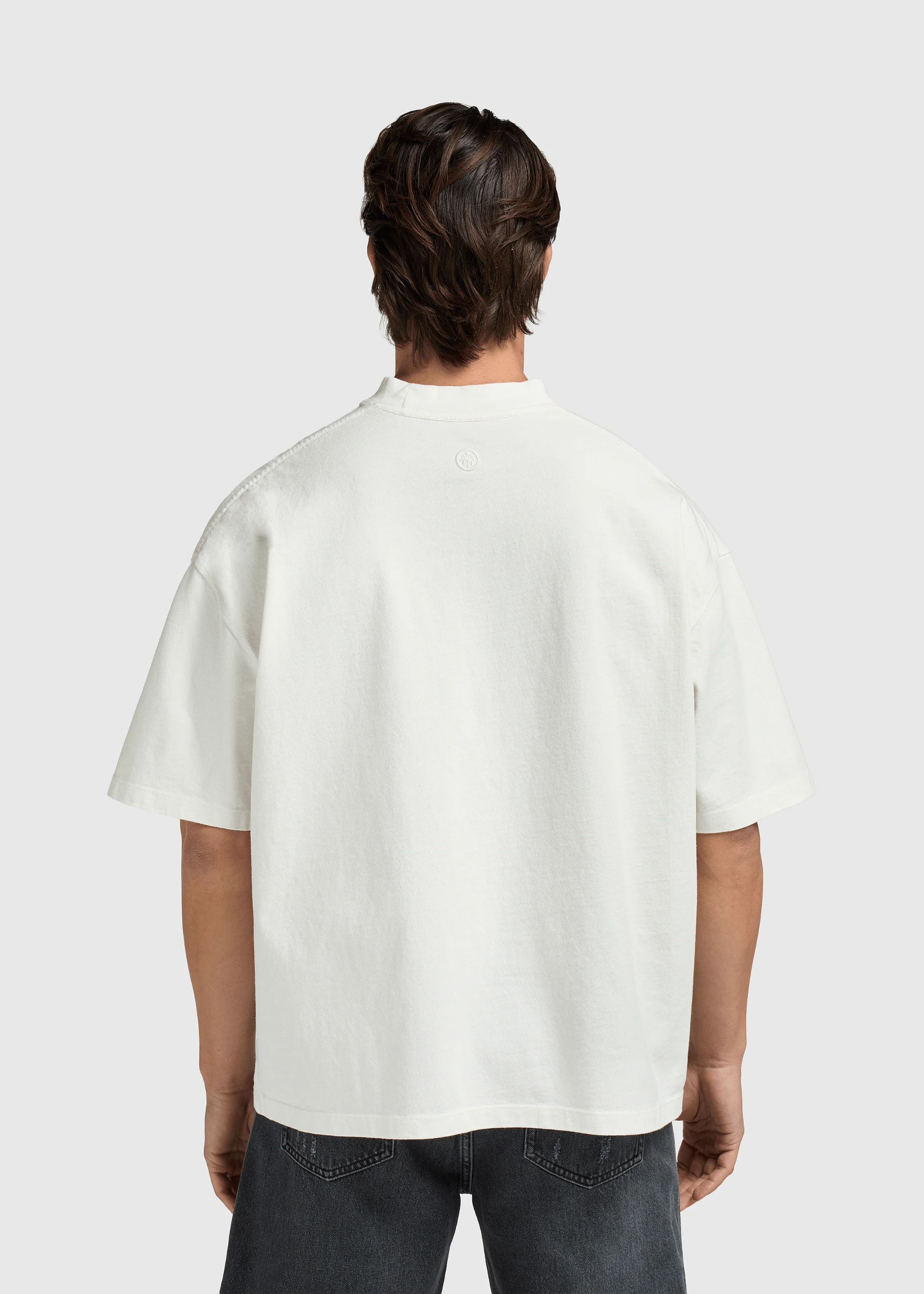 Loose Vintage Tee - White - Image 2