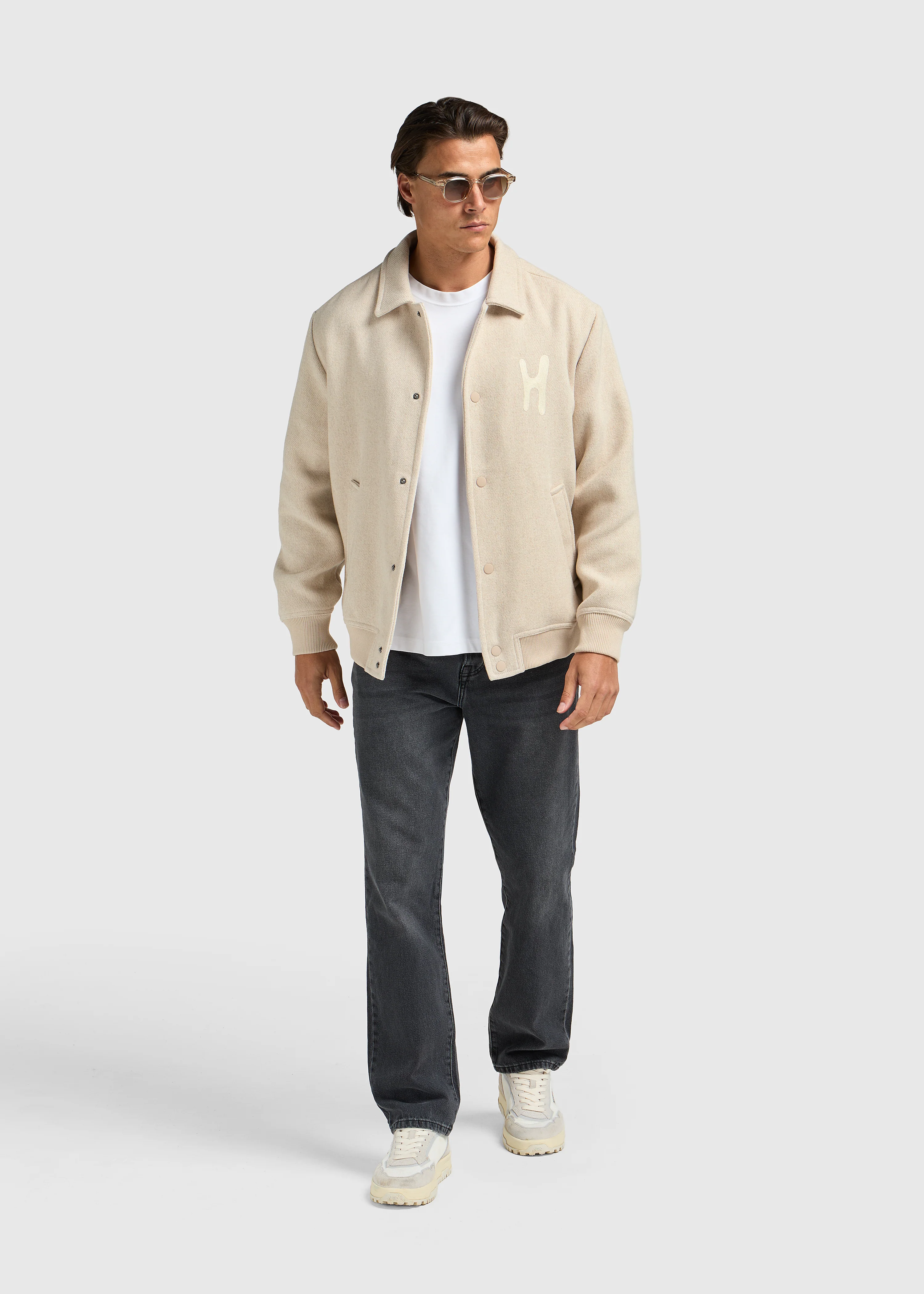Varsity Jacket - Sand - Image 7