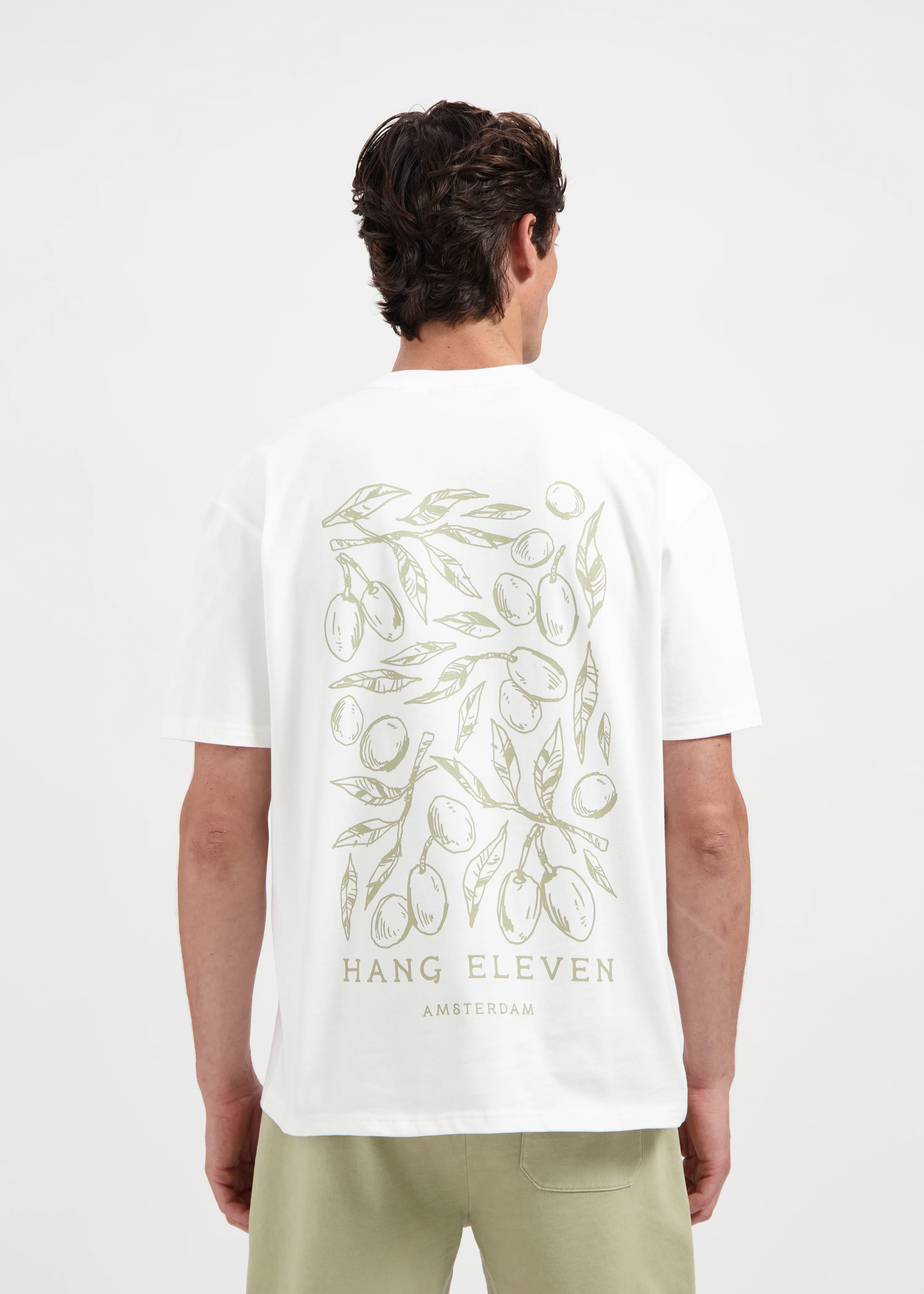 Olive Tee - Off White