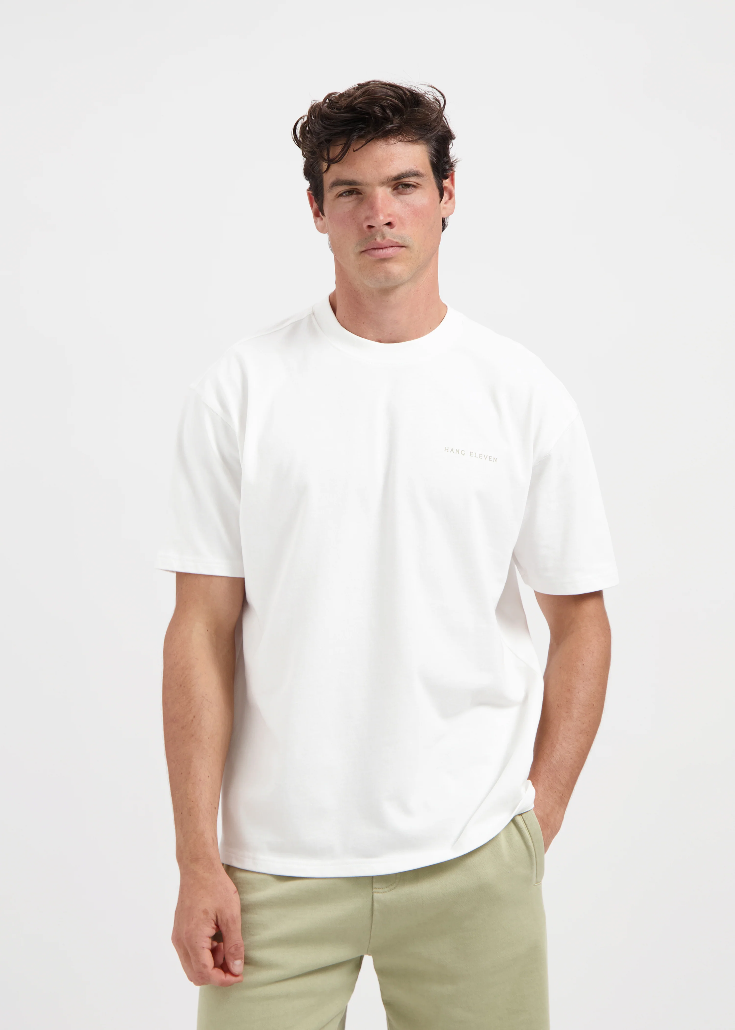 Olive Tee - Off White - Image 2