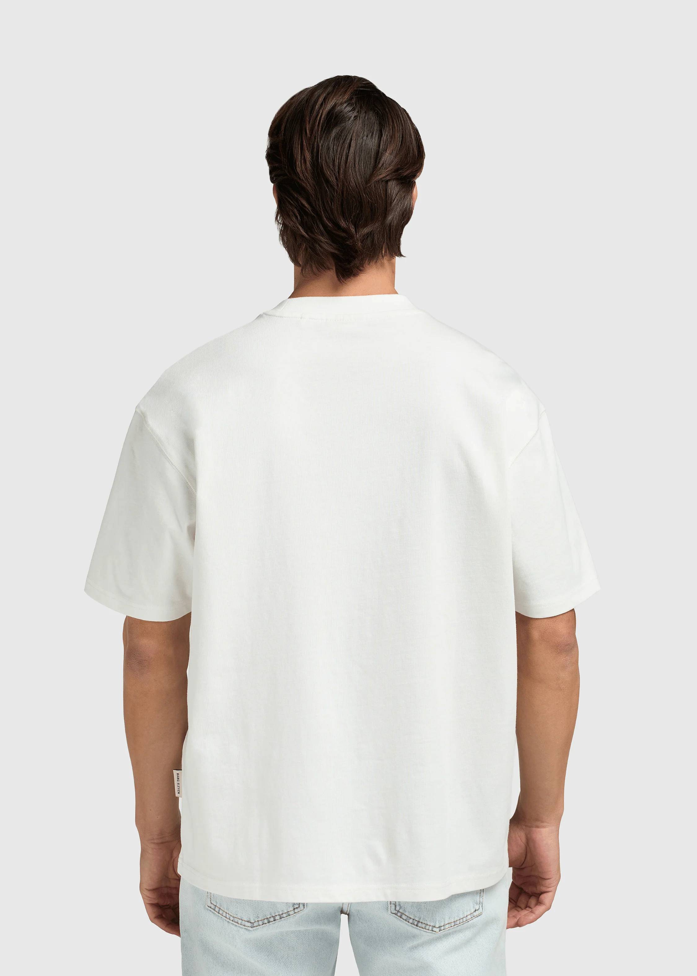 Oversized Basic Tee - Off White - Image 2