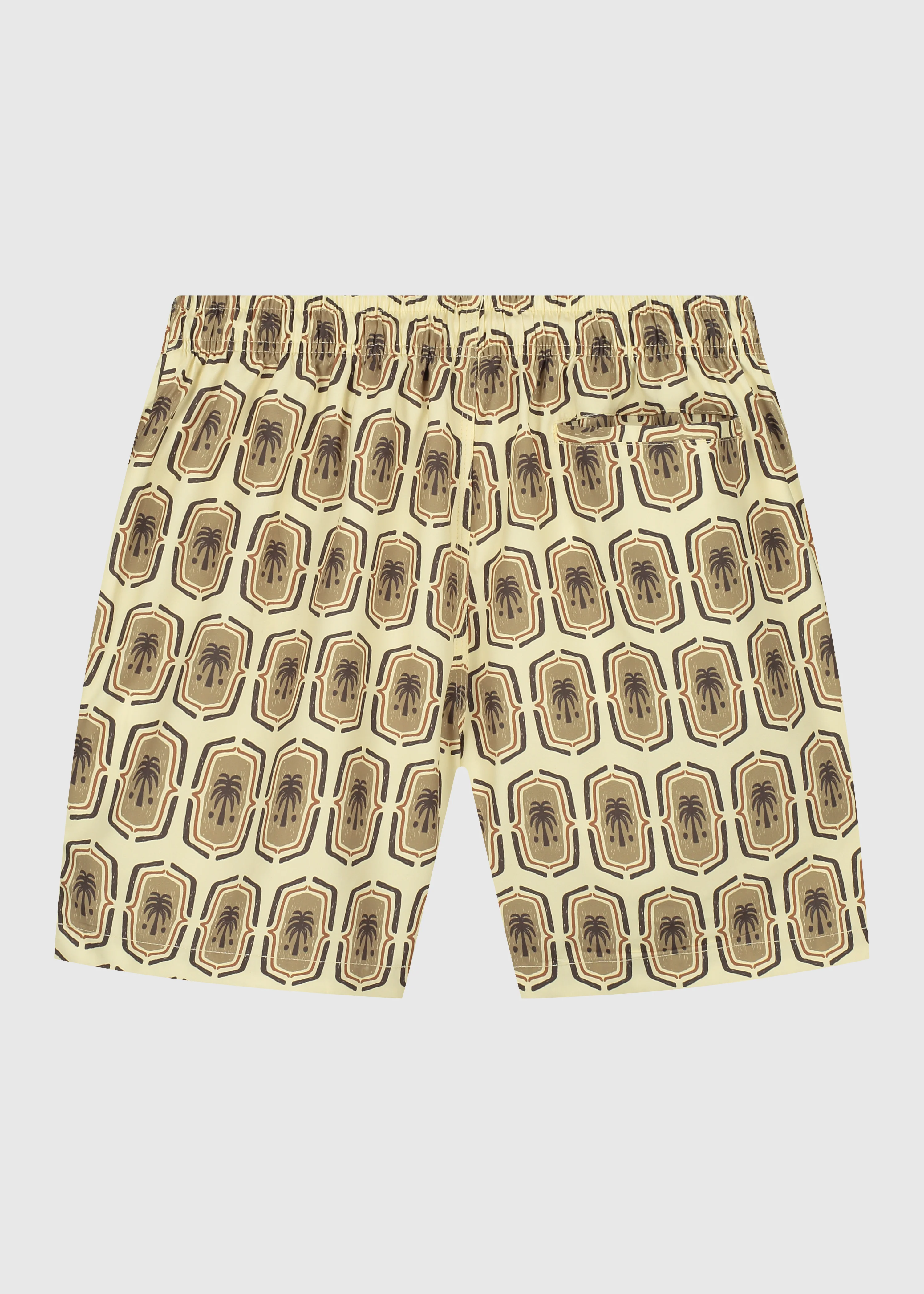 Palm Badge Swim Short - Sand - Image 5