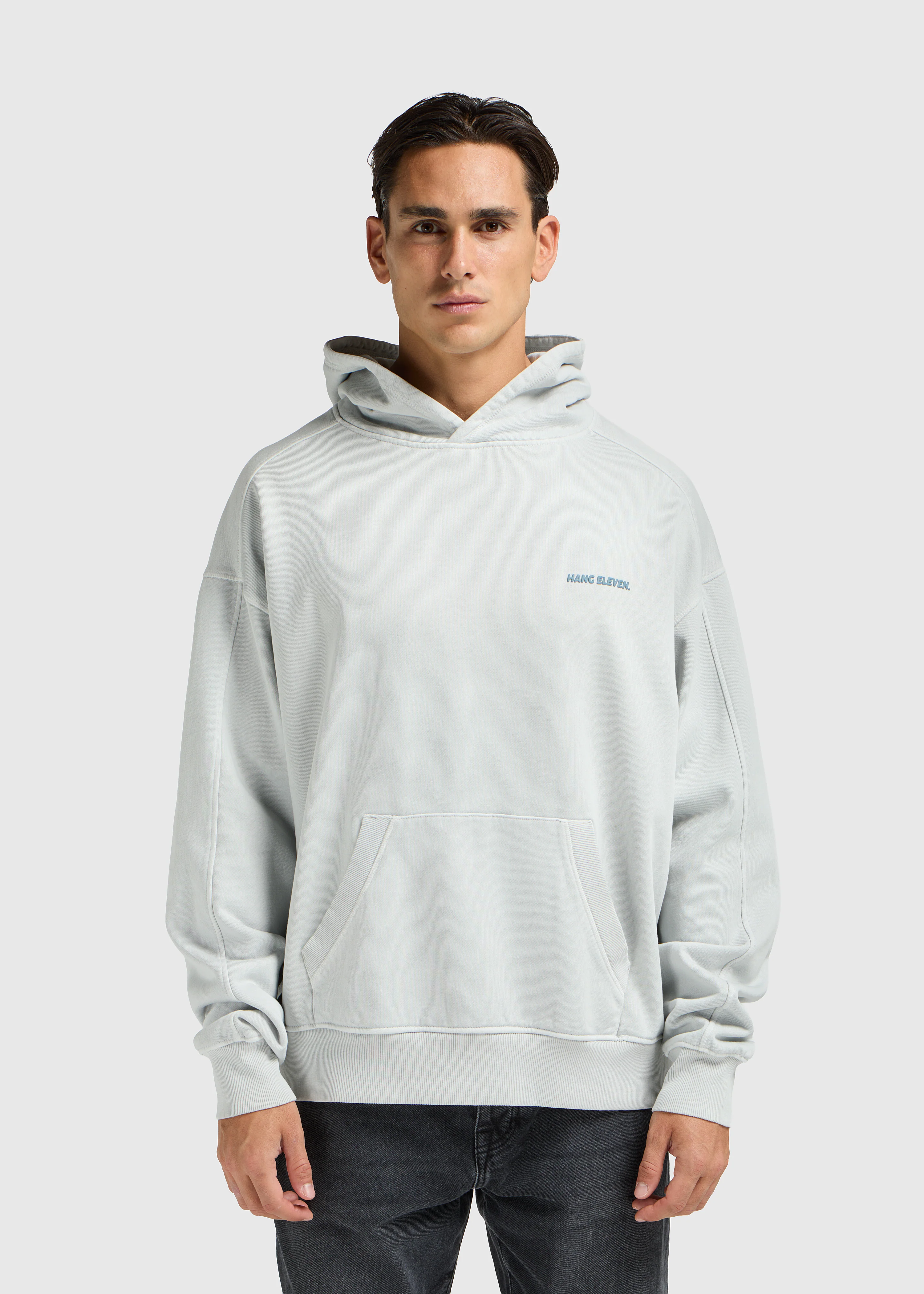 Premium Blanks Hoodie - Washed Blue
