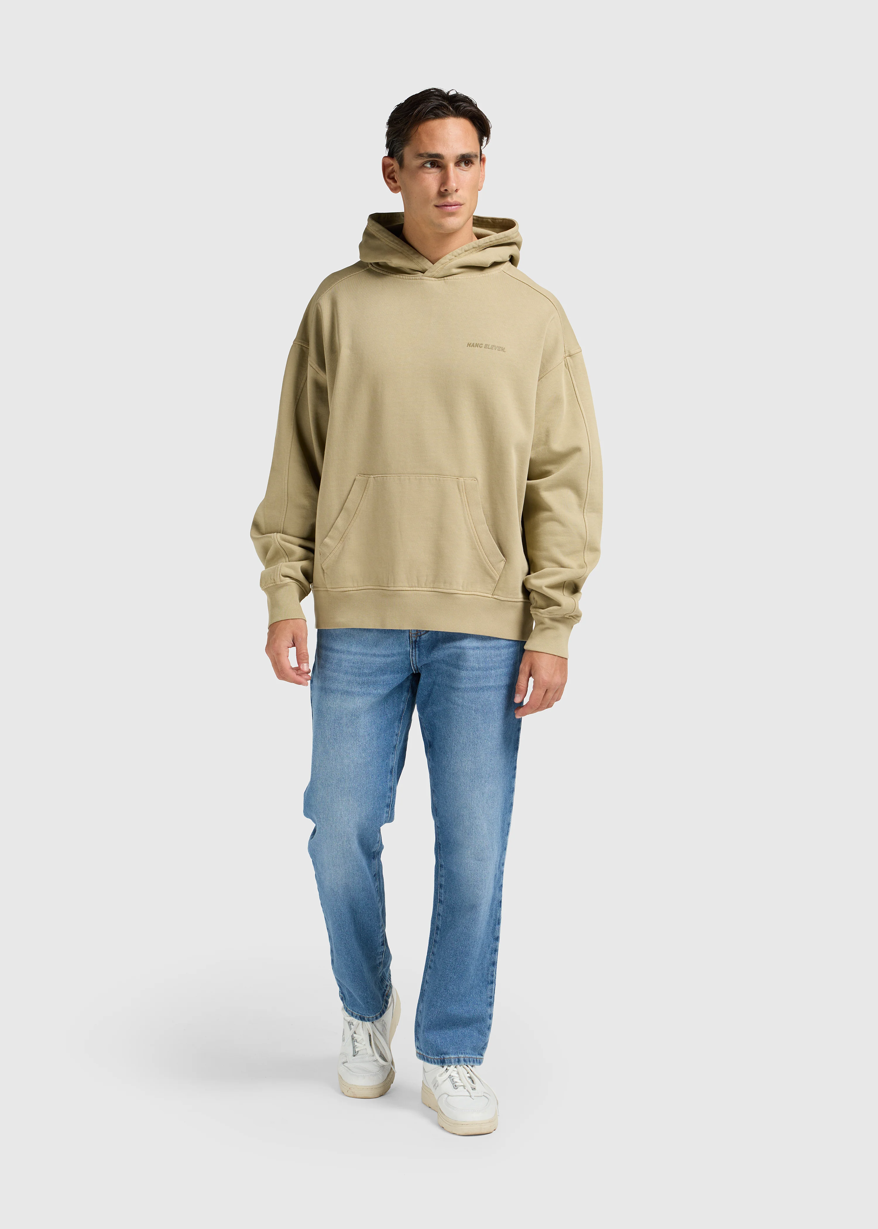 Premium Blanks Hoodie - Washed Green - Image 5
