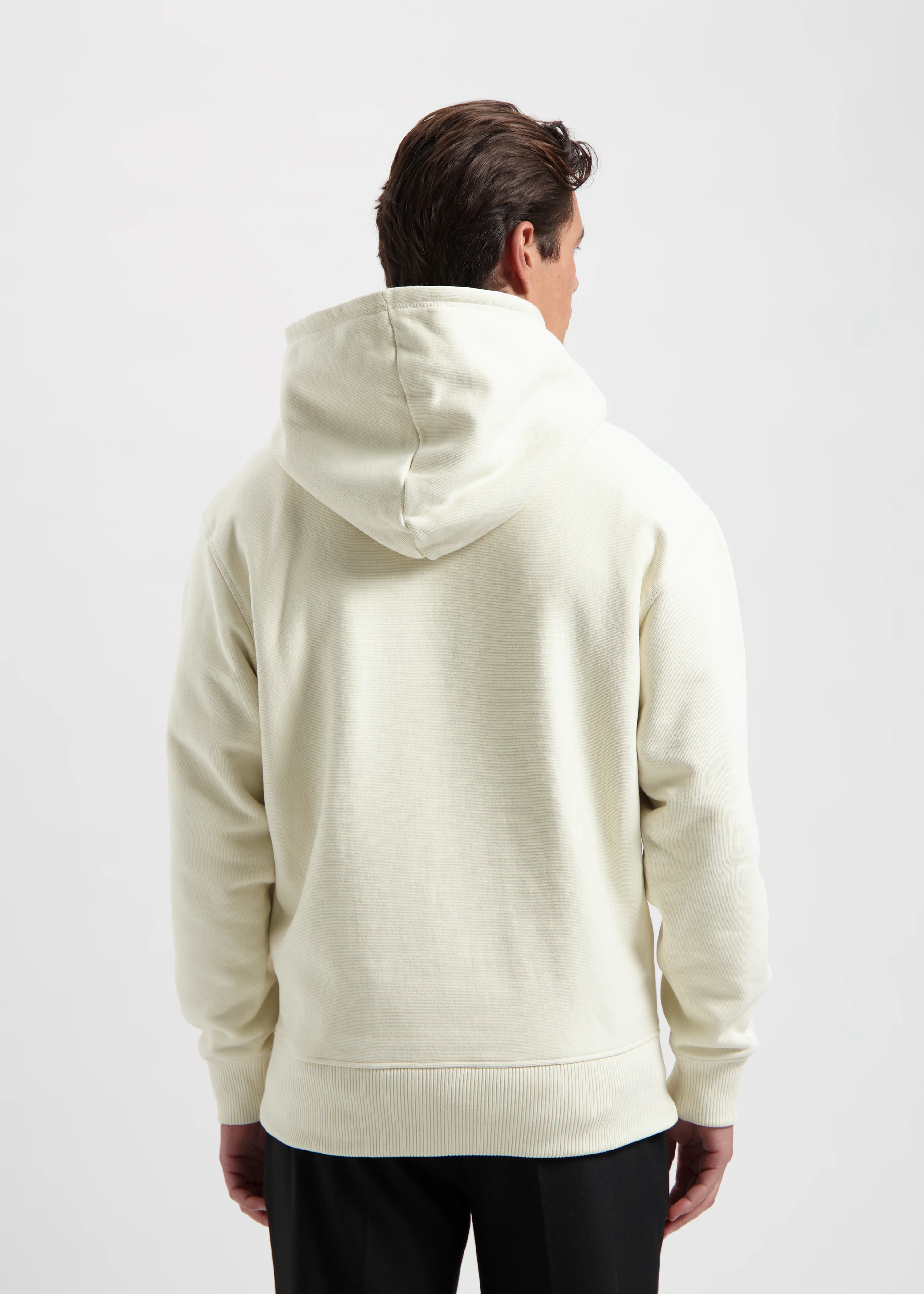 Premium College Hoodie - Sand - Image 5