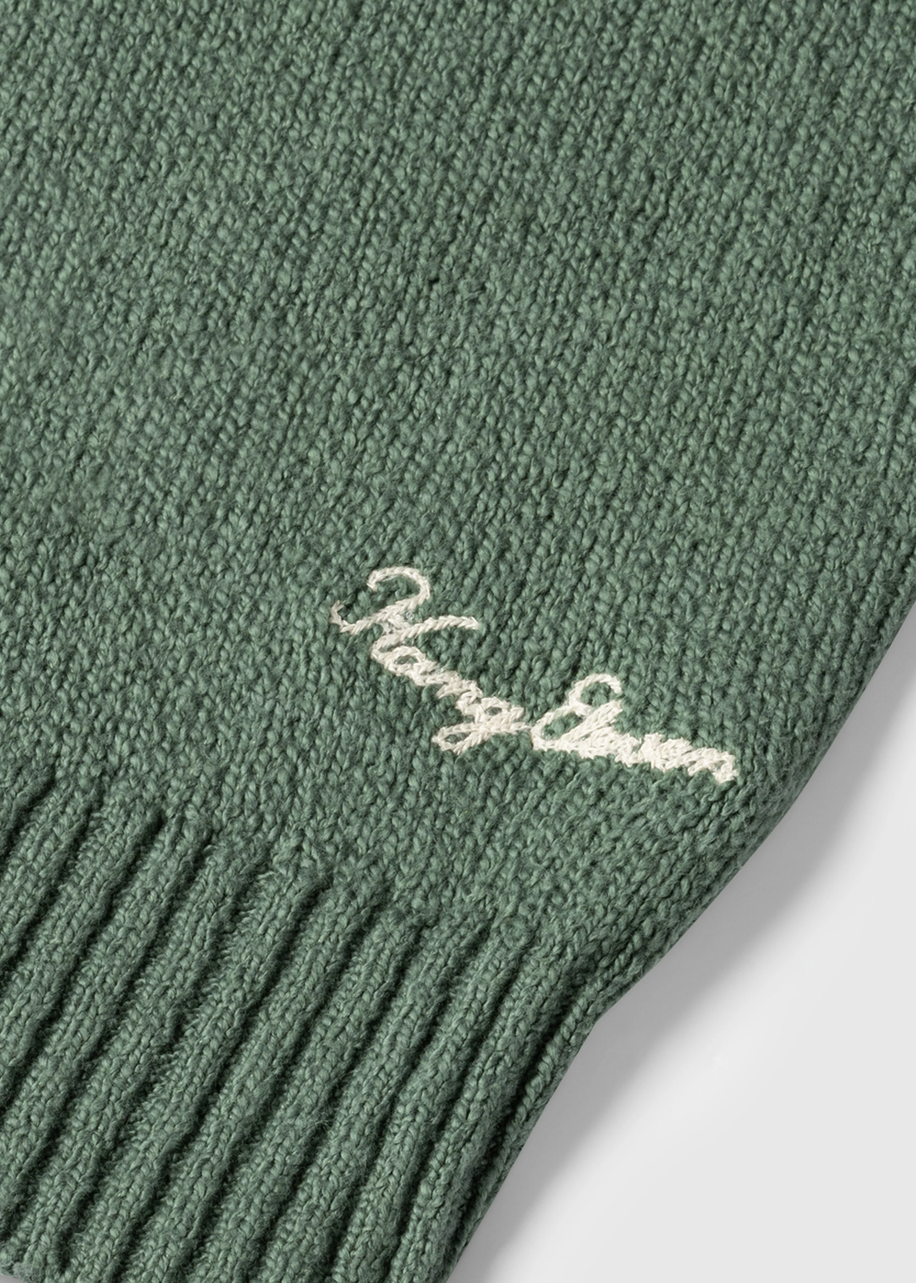 Premium Knit Crewneck - Slate Green - Image 3