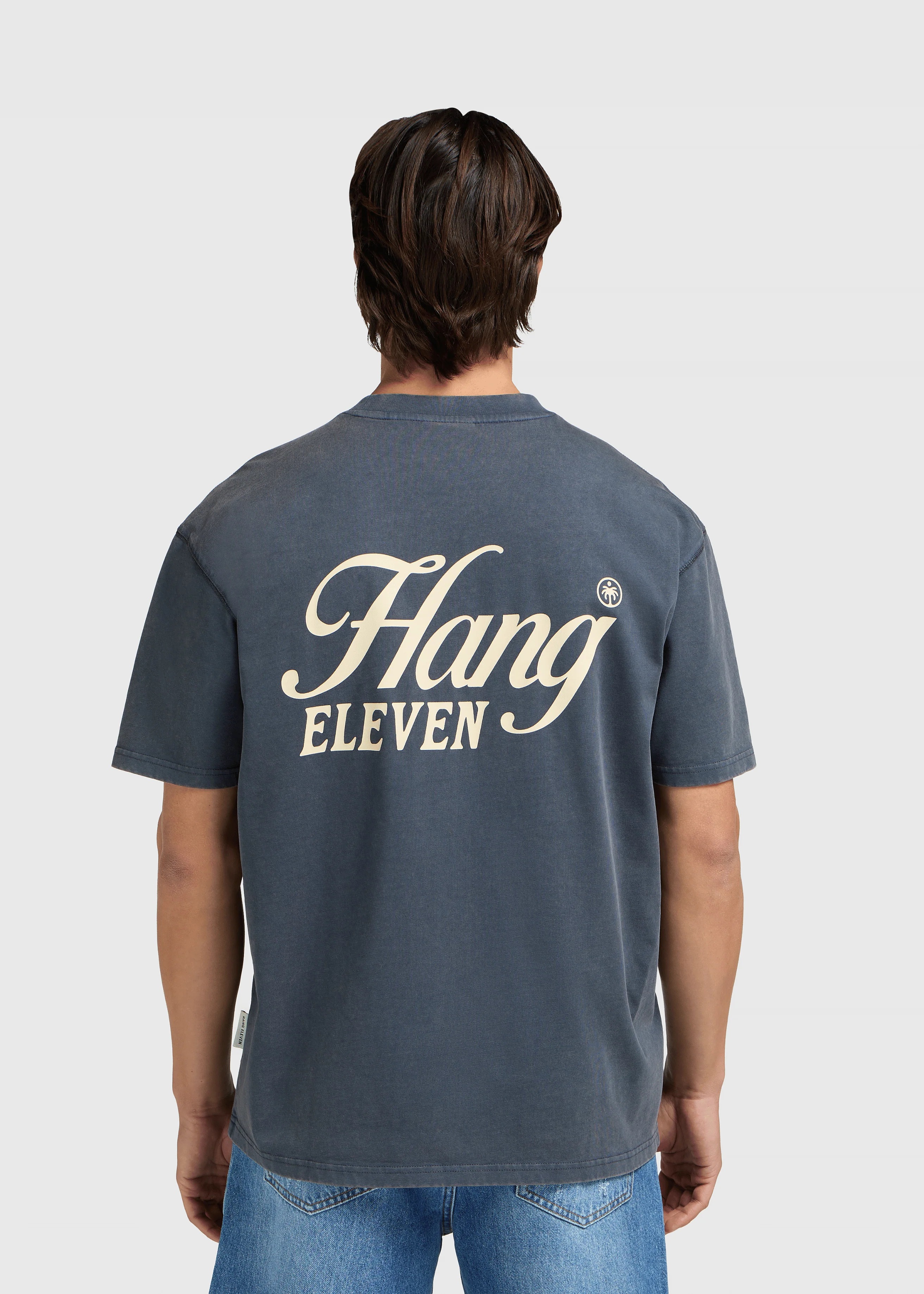 Signature Tee - Ombre Blue