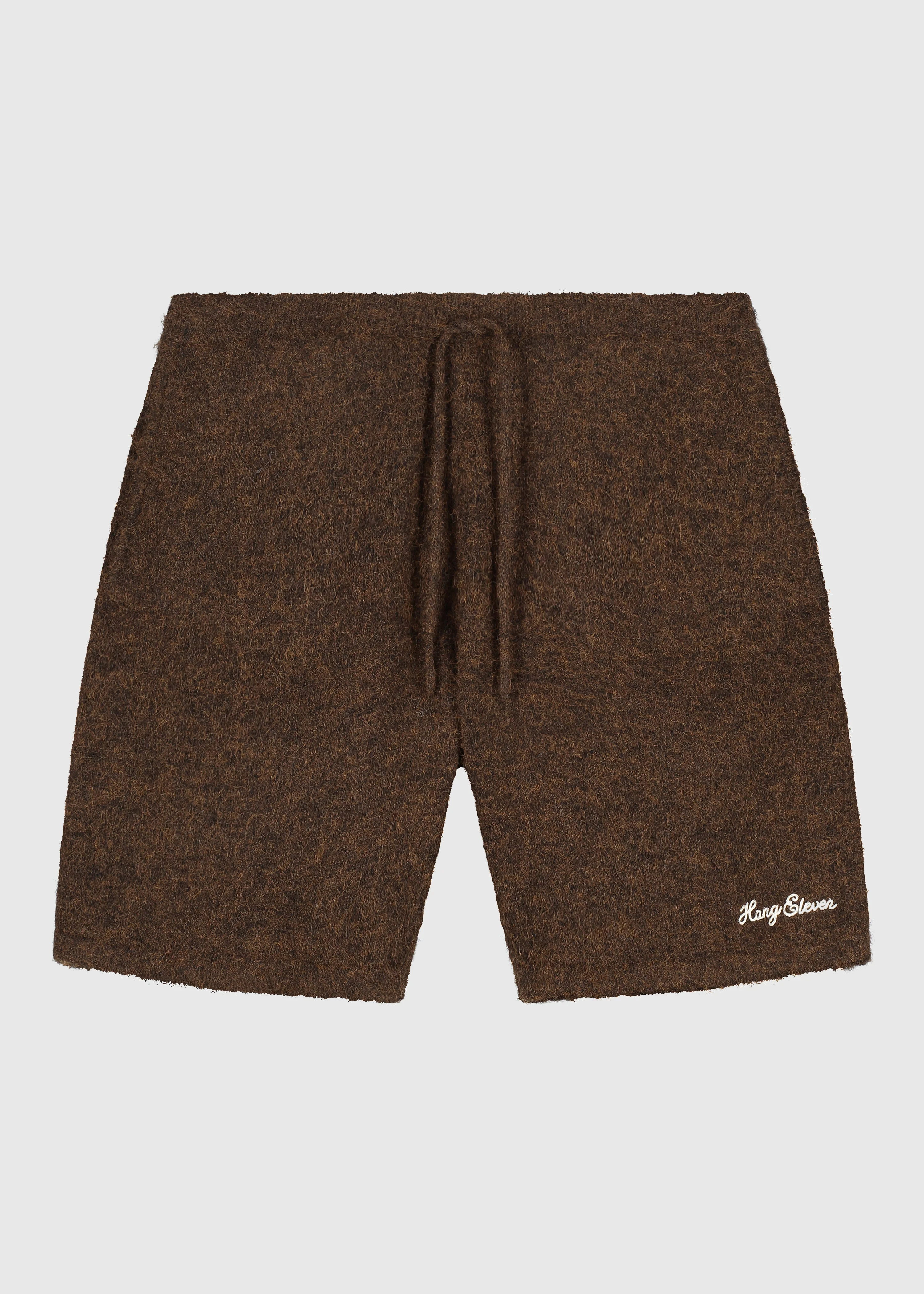 Soft Knitted Short - Brown - Image 3