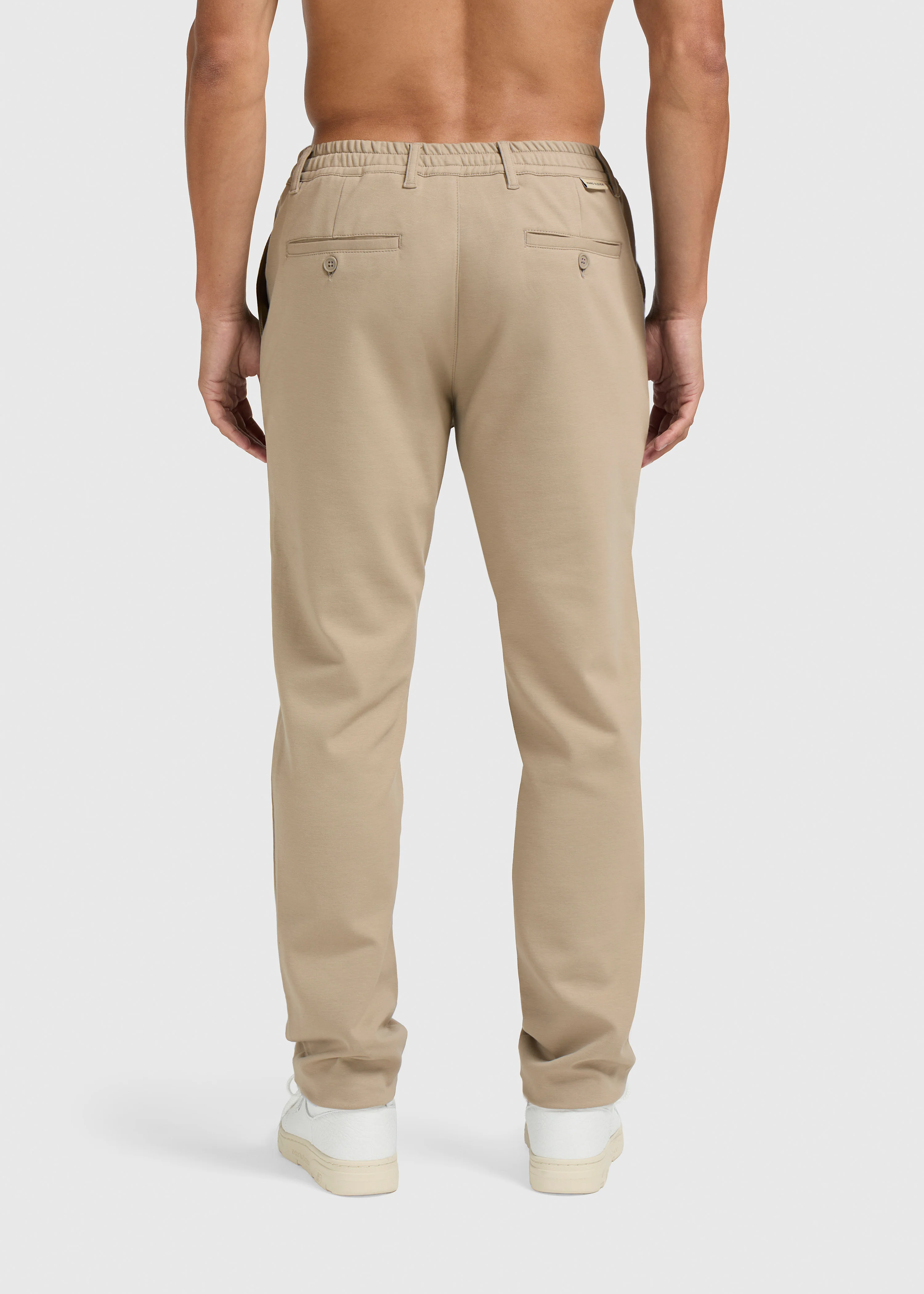 The Comfort Trouser - Taupe - Image 2