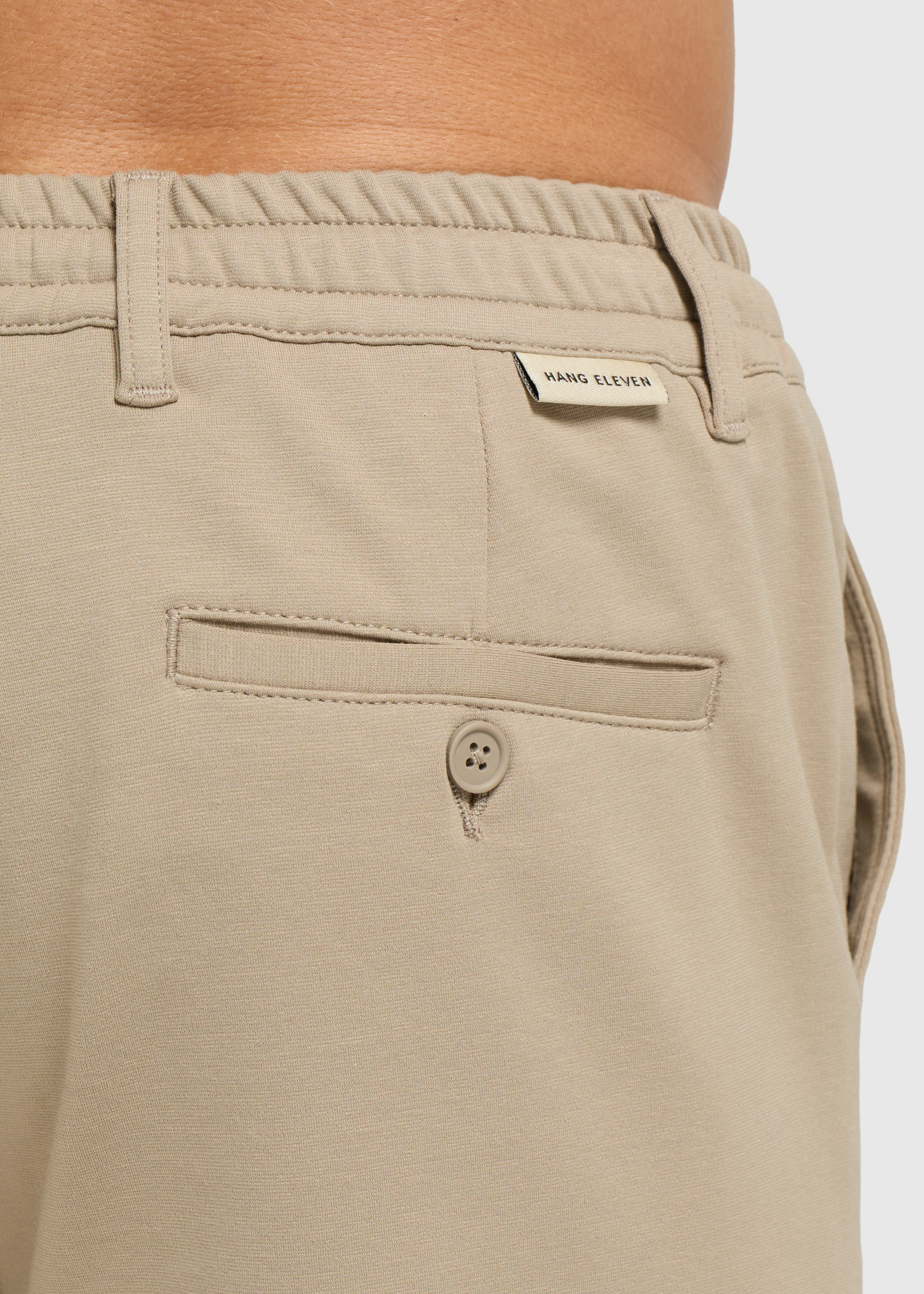 The Comfort Trouser - Taupe - Image 3