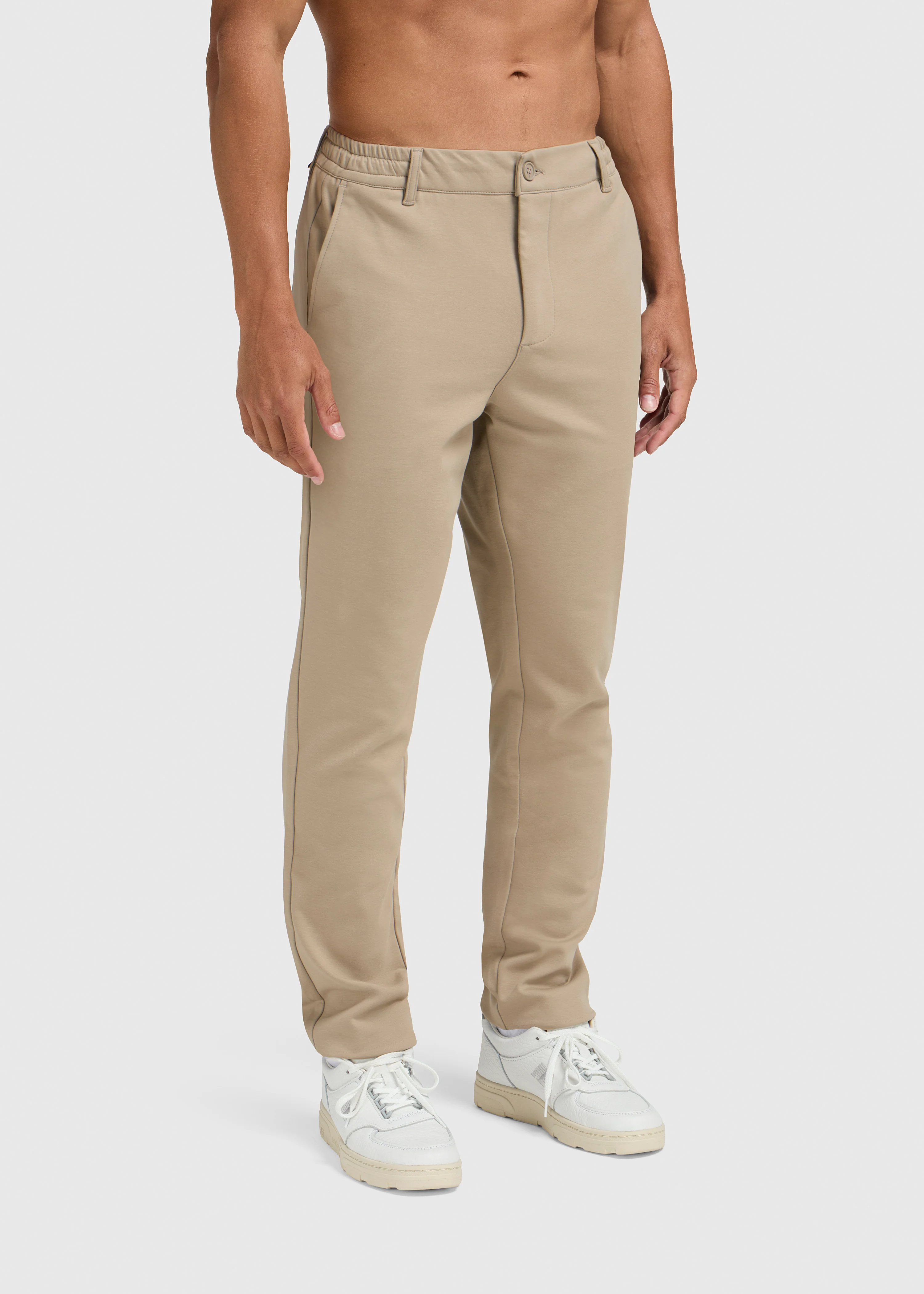 The Comfort Trouser - Taupe - Image 4