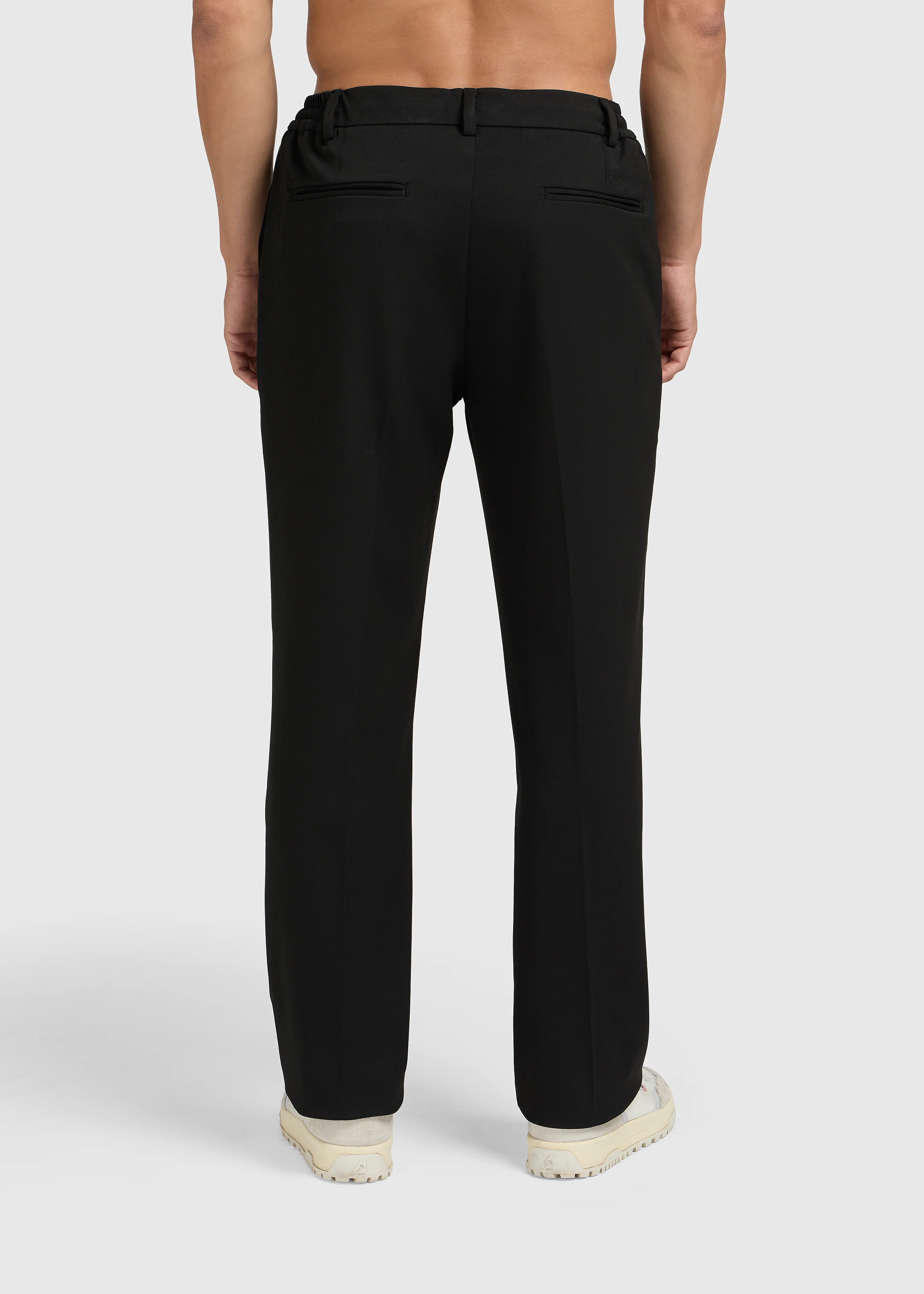 The Wide Leg Trouser - Black - Image 6