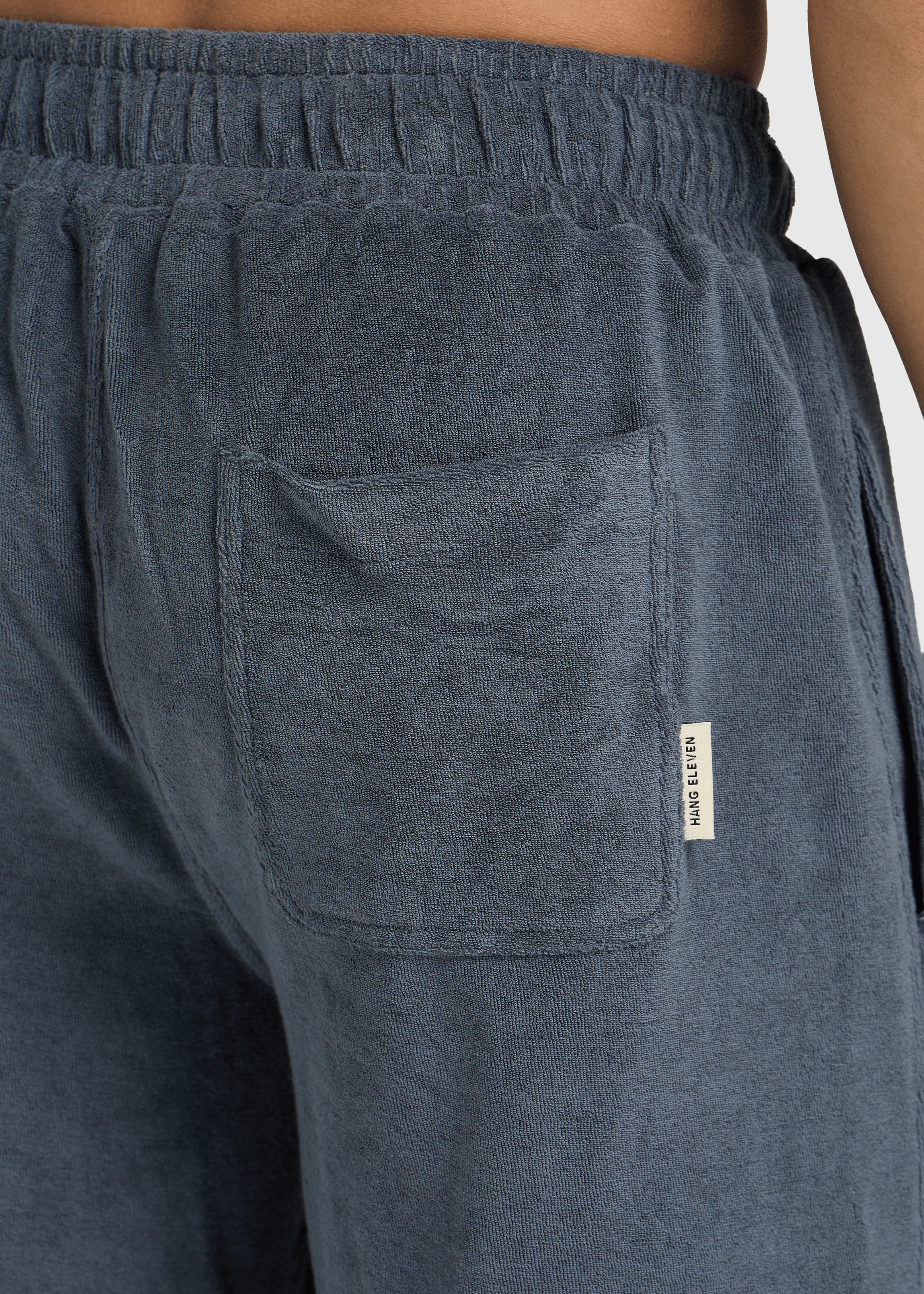 Toweling Short - Navy Blue - Image 3