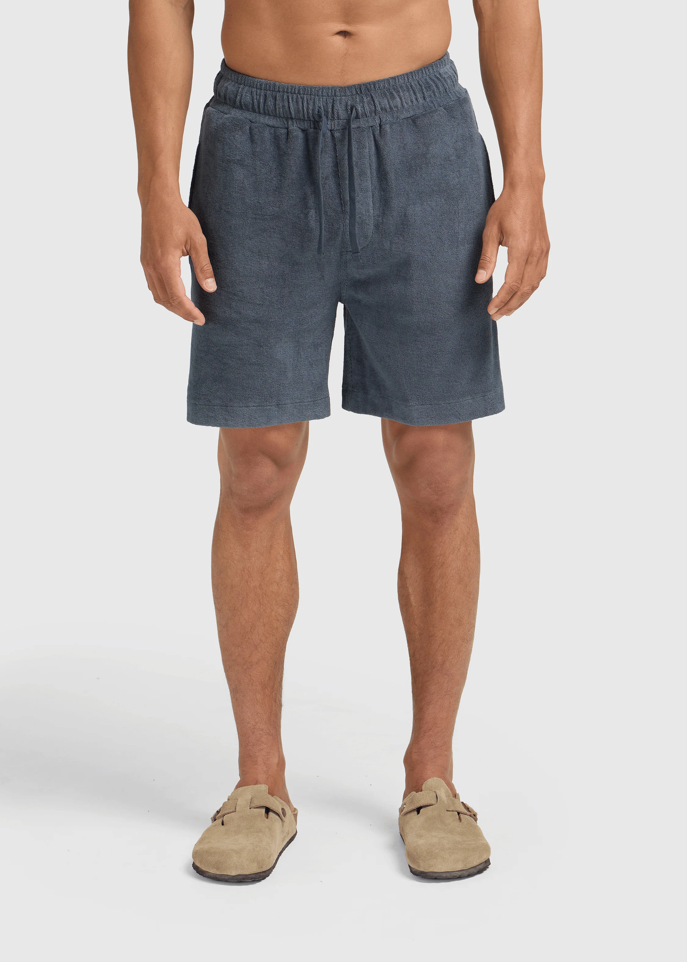 Toweling Short - Navy Blue - Image 4