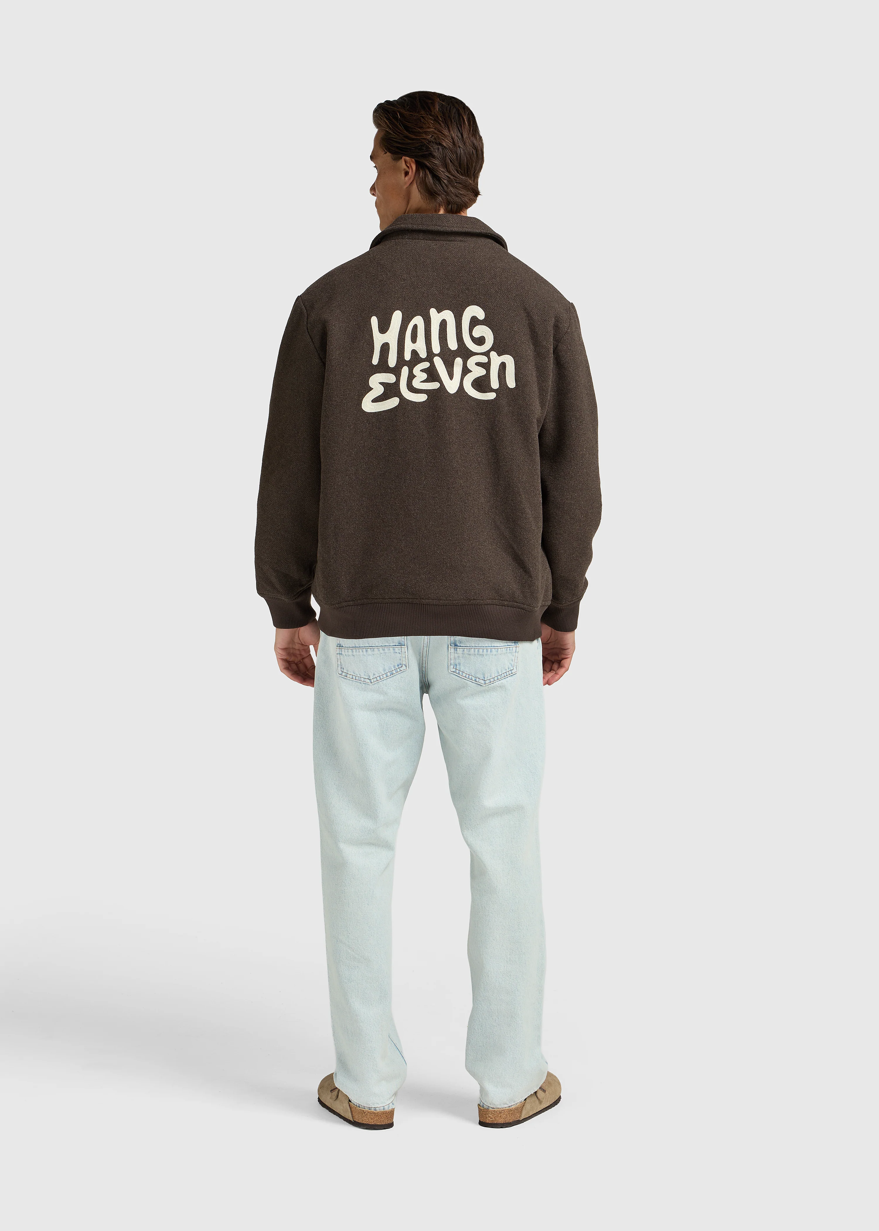 Varsity Jacket - Brown - Image 3