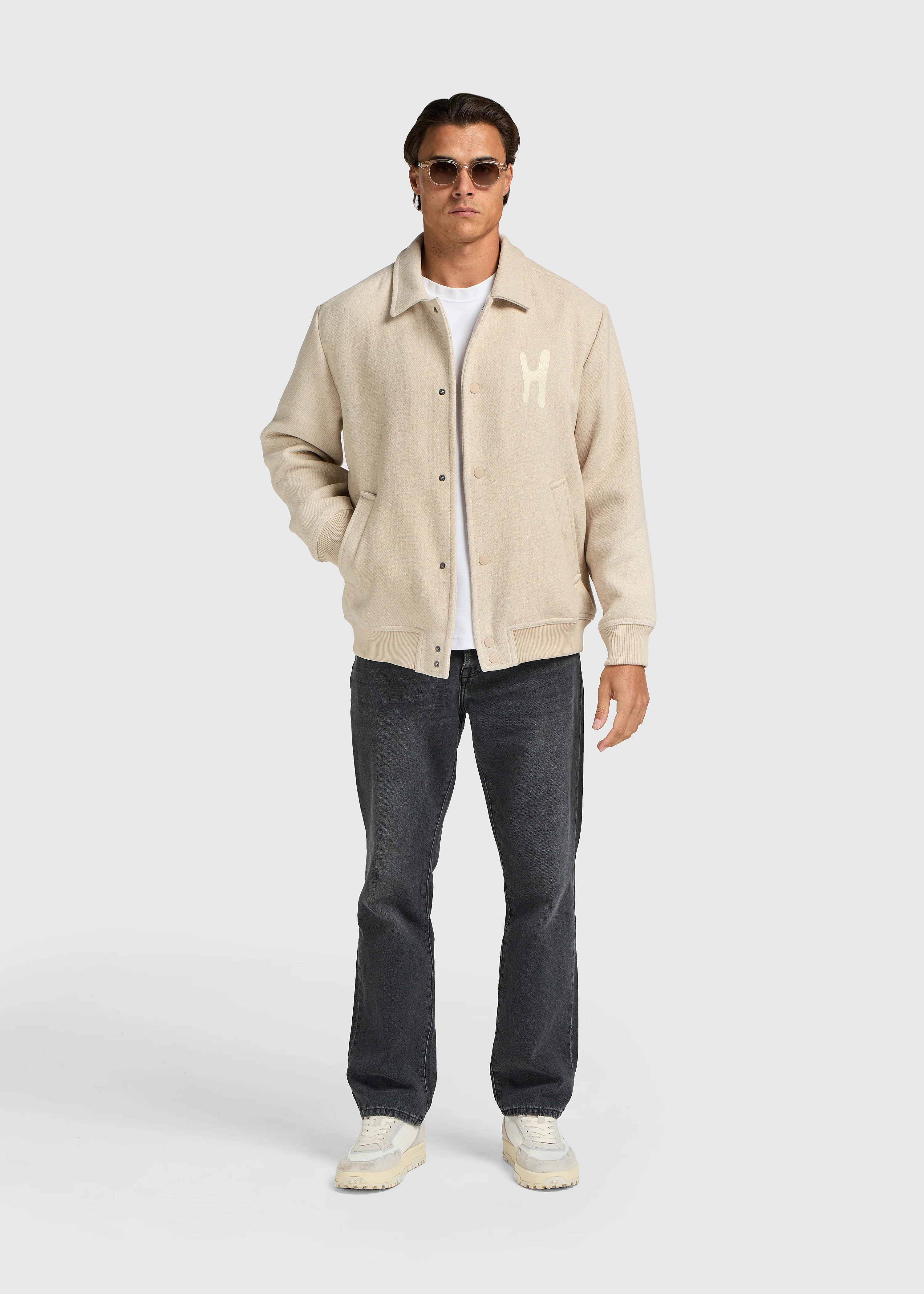 Varsity Jacket - Sand - Image 6