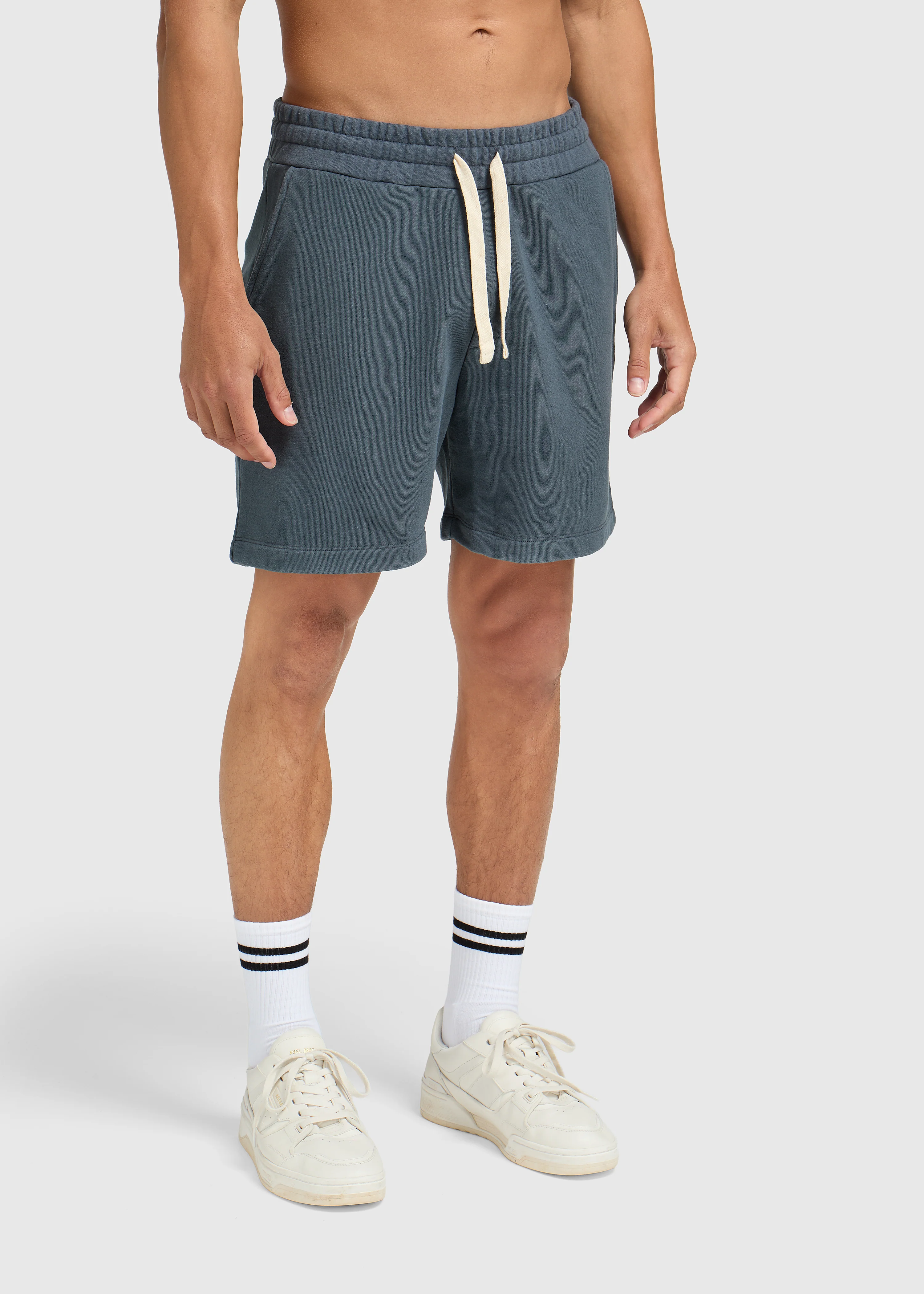 Vintage Washed Sweat Short - Ombre Blue - Image 3