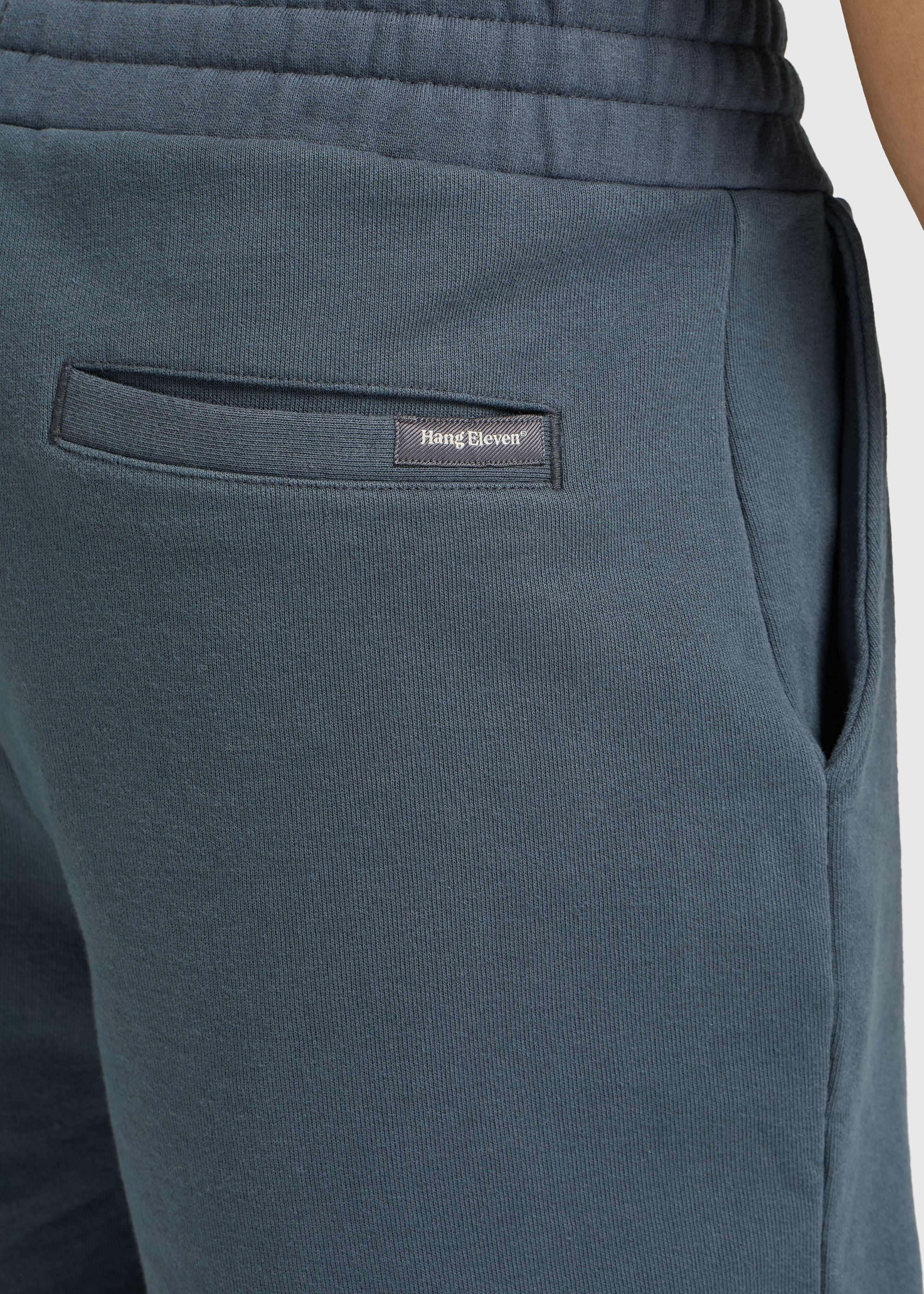 Vintage Washed Sweat Short - Ombre Blue - Image 4