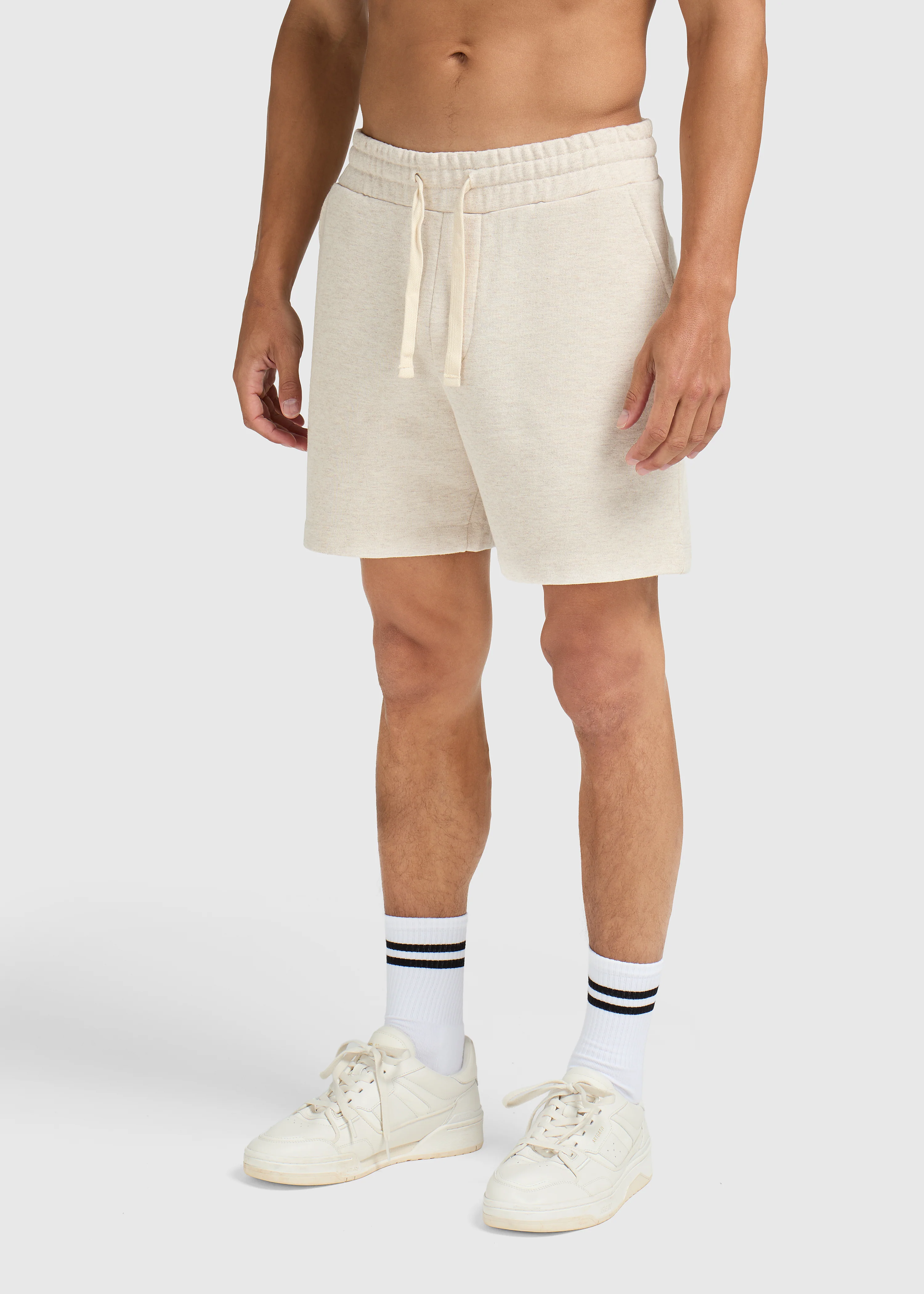Vintage Washed Sweat Short - Sand - Image 4