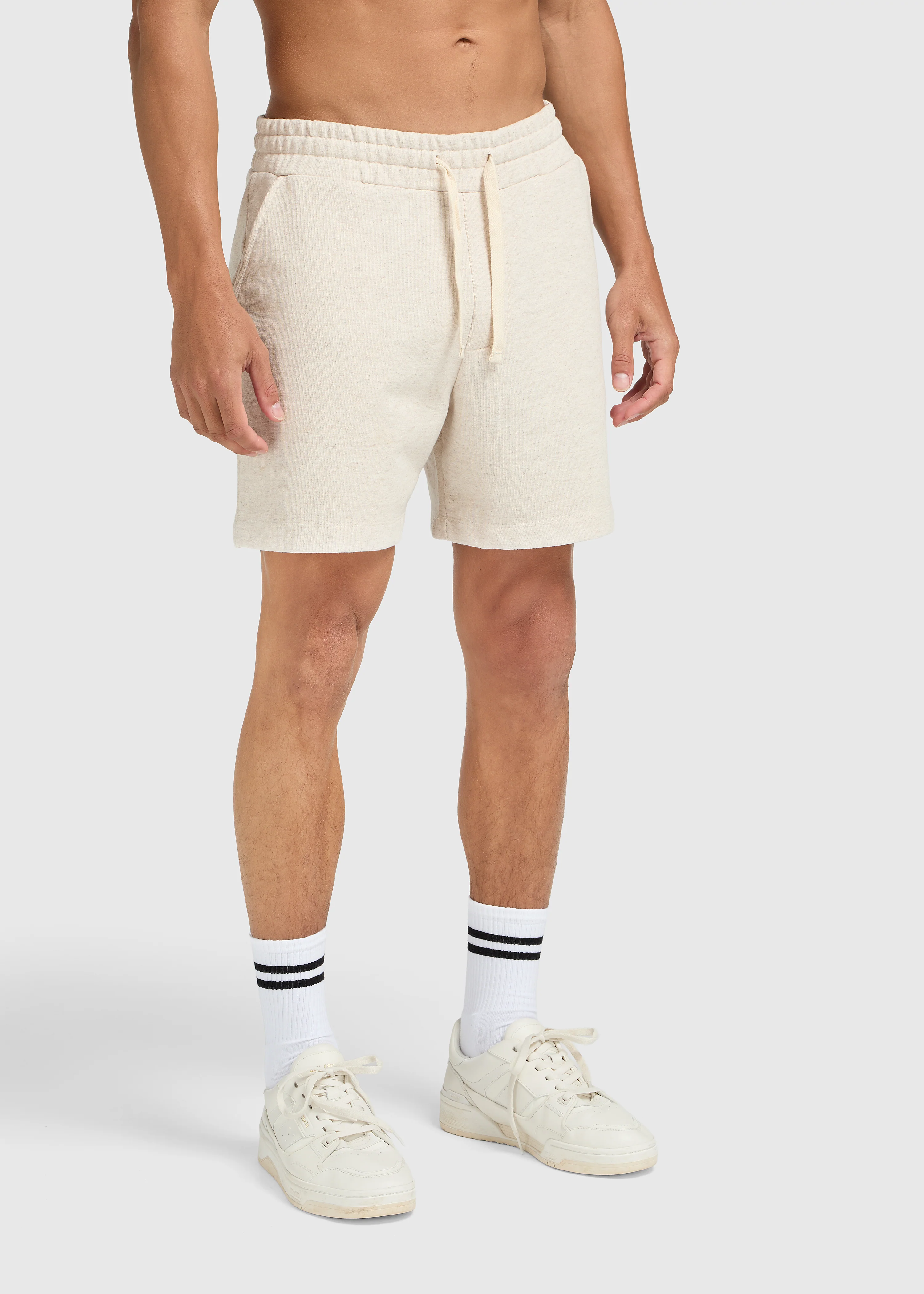 Vintage Washed Sweat Short - Sand - Image 5