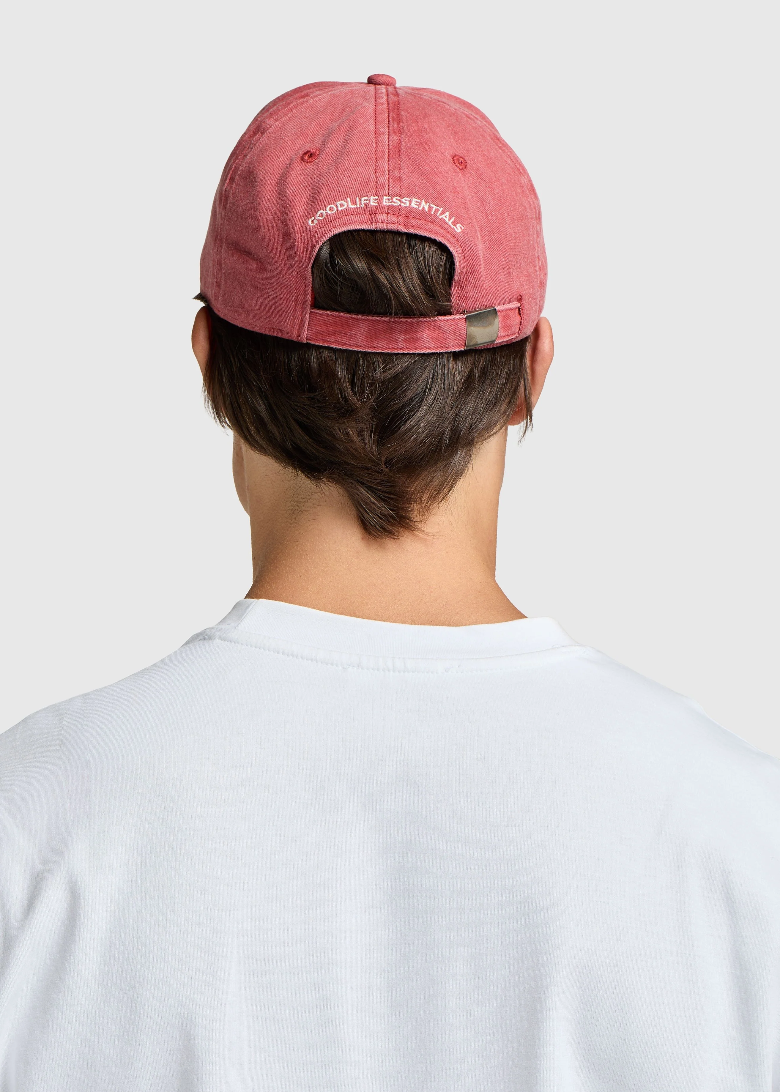 Washed Cap - Red - Image 4