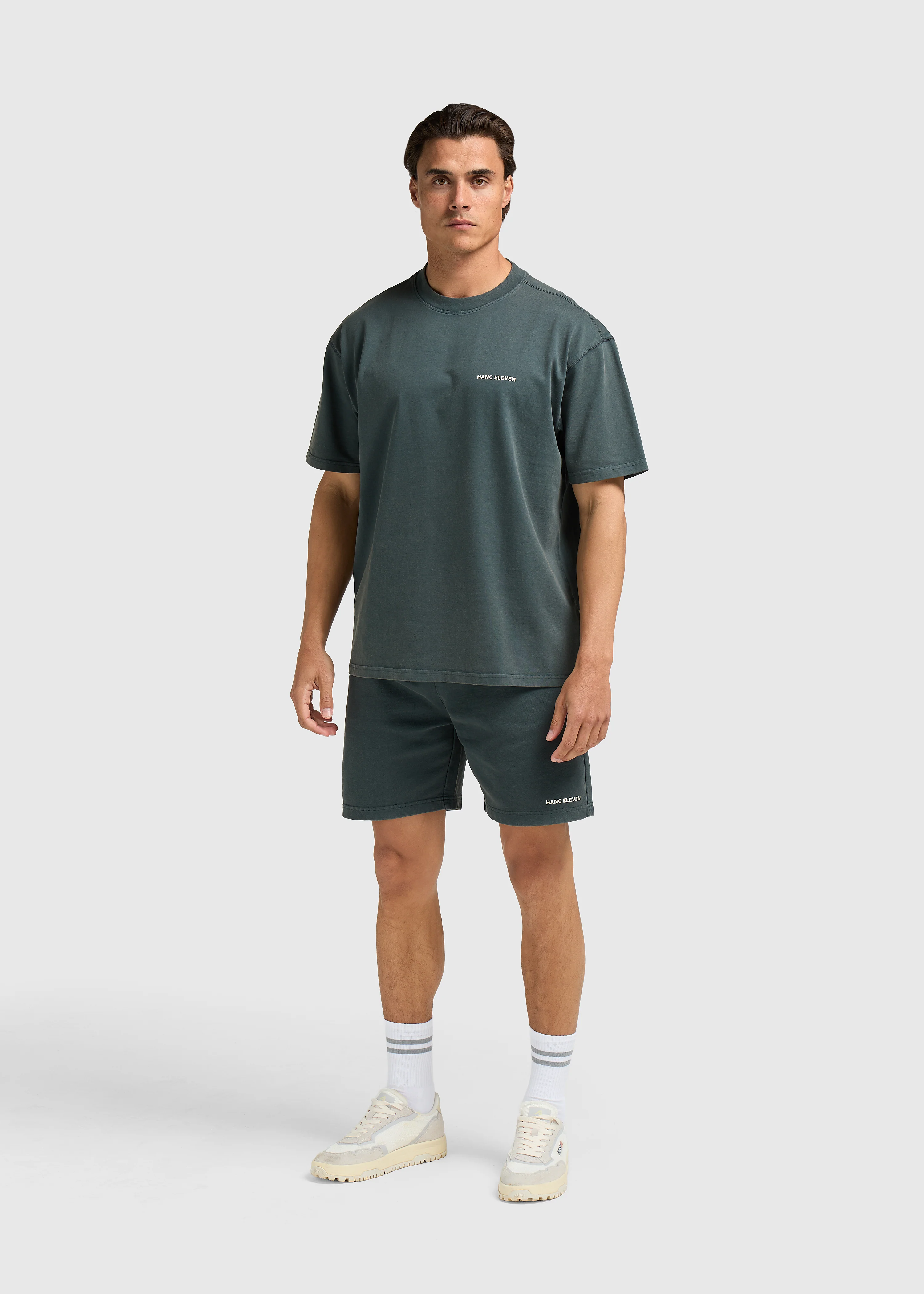 Washed Essential Tee - Teal - Image 5